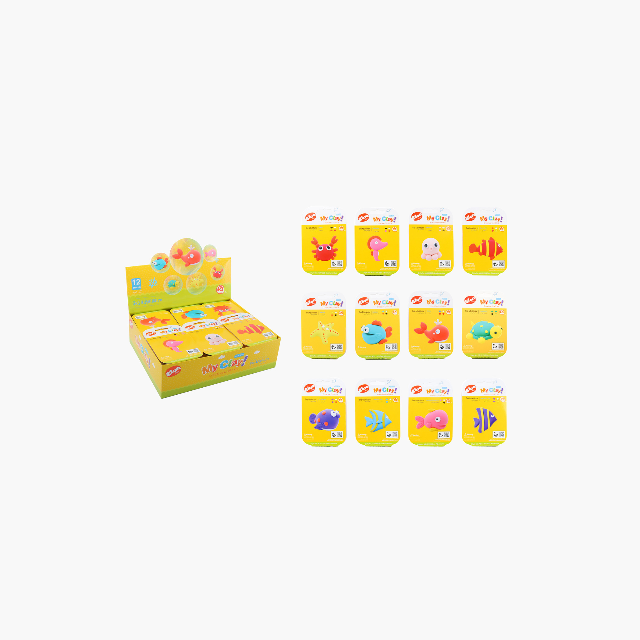 Gloo Sea Adventure Creative Clay Set-school-artsandcrafts-image-4