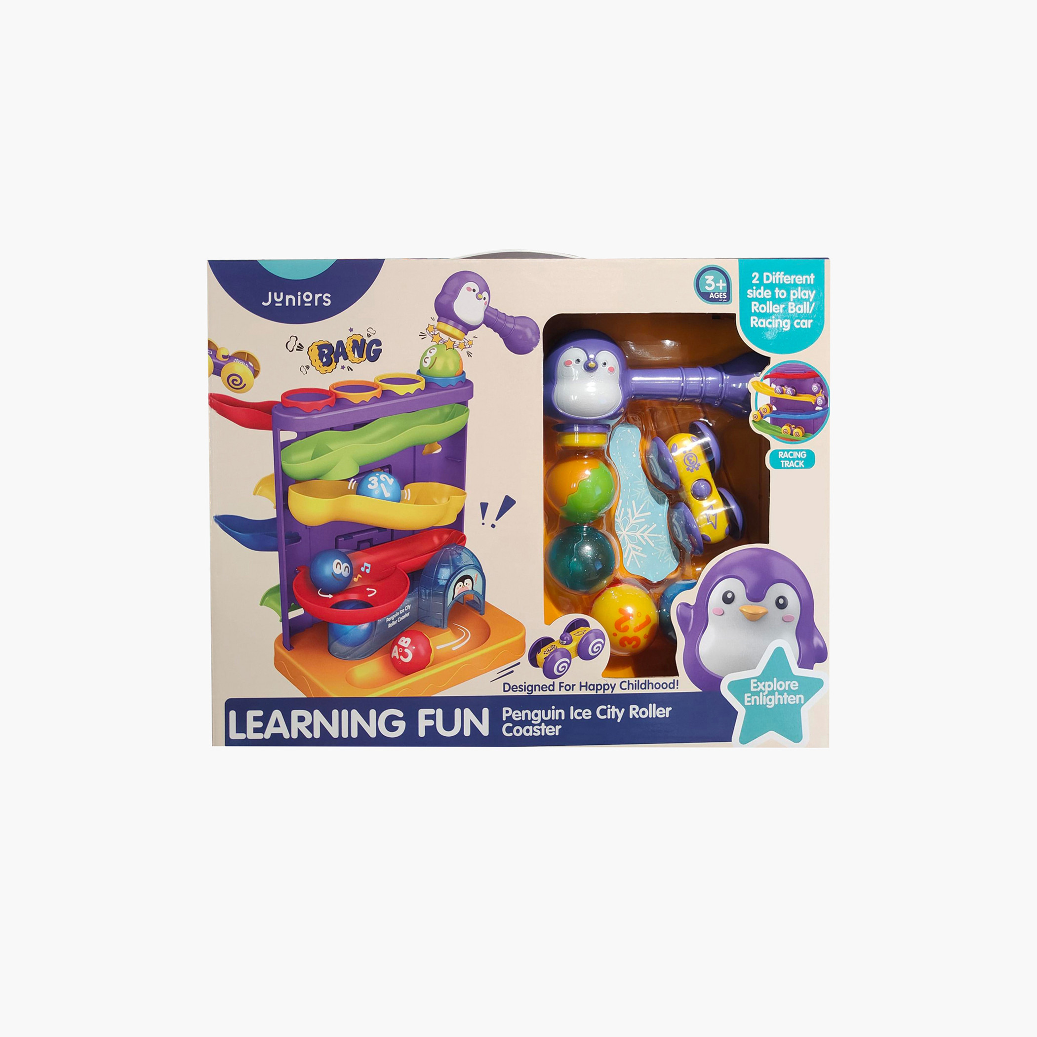 Juniors Penguin Slide Knock Music Toy-toys-babyandtoddlertoys-learningtoys-image-5