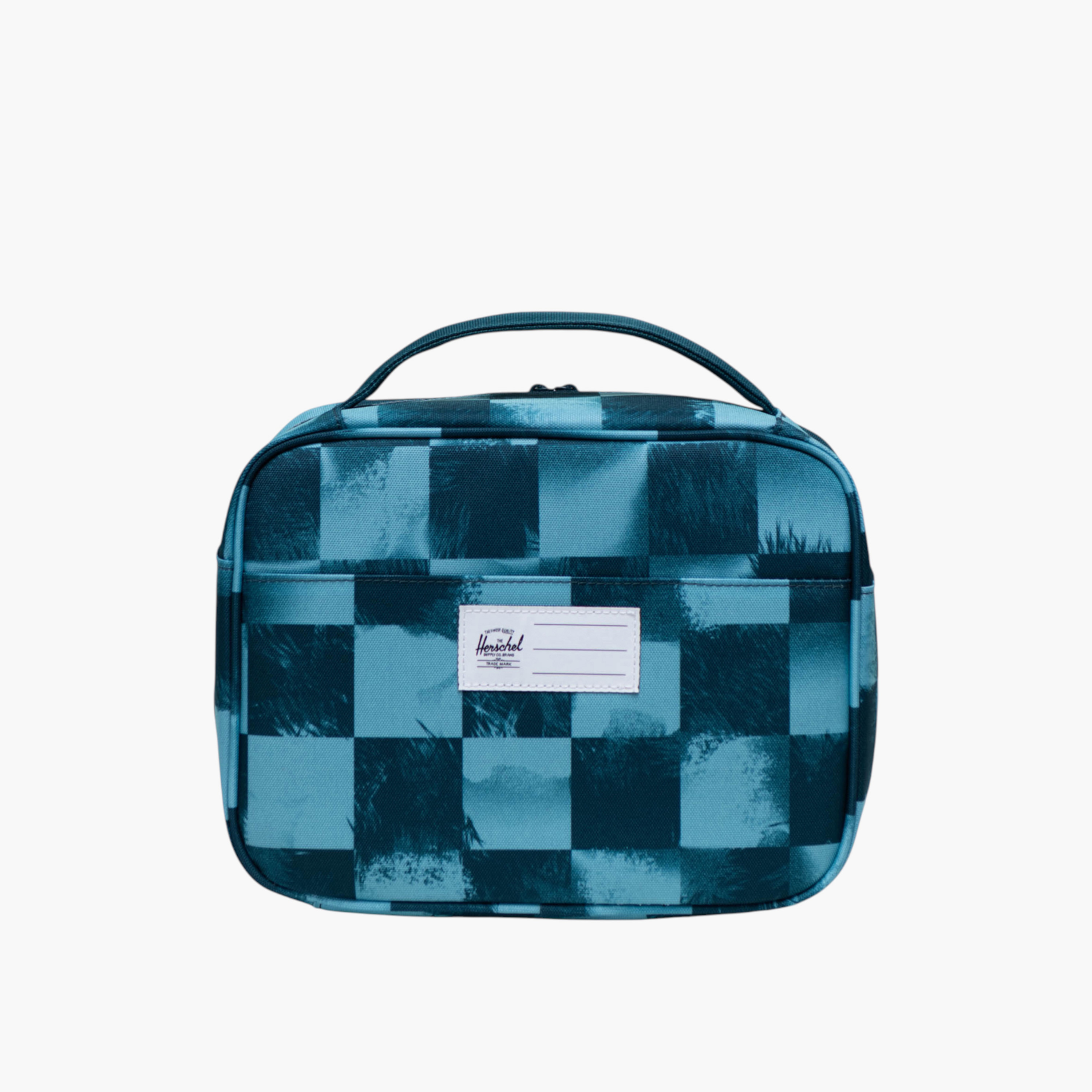 Herschel Supply Co Checked Insulated Lunch Box with Zip Closure-school-lunchessentials-lunchbags-image-3