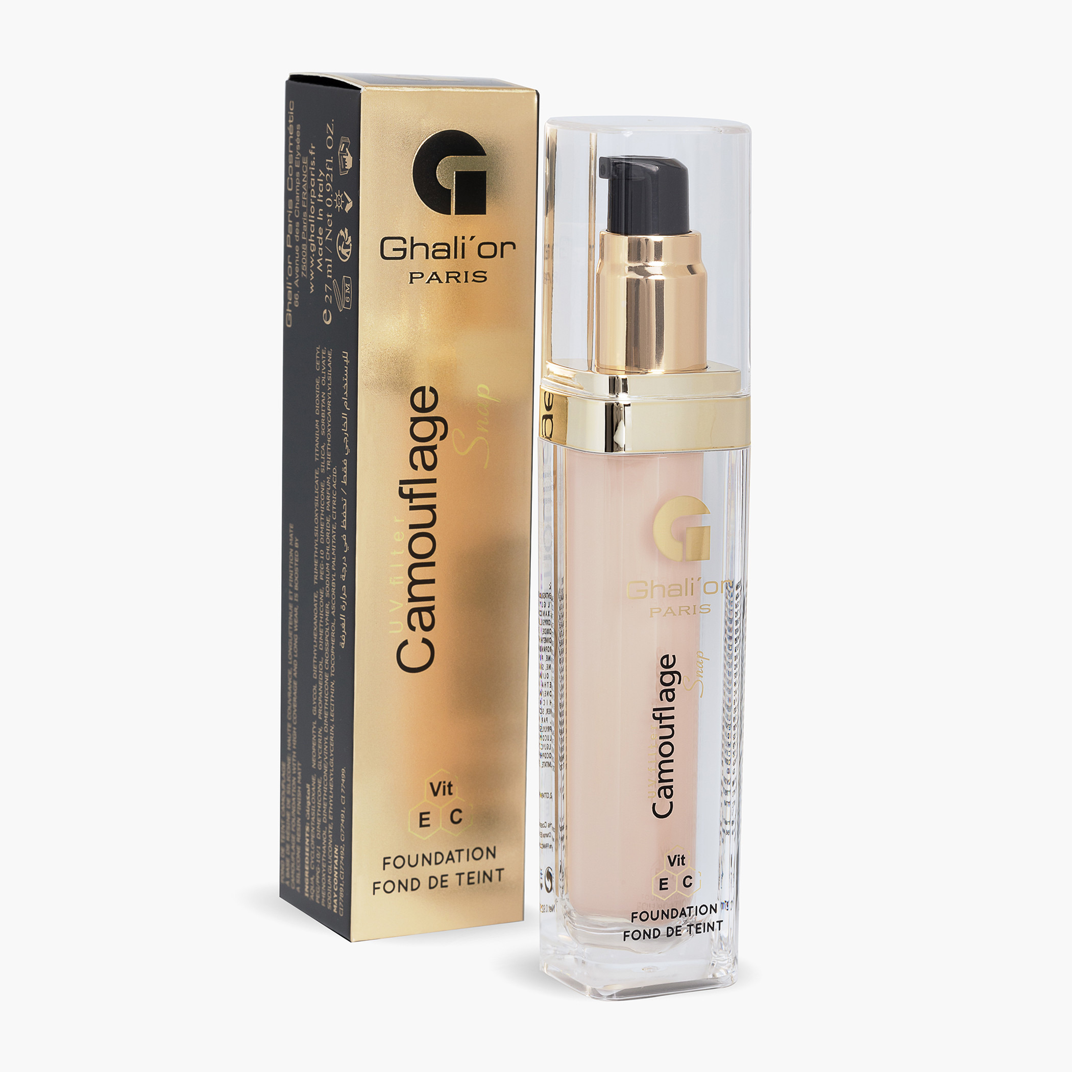 Ghali'or Paris Camouflage Snap Foundation - 27 ml-beautyandpersonalcare-makeup-face-foundations-image-2