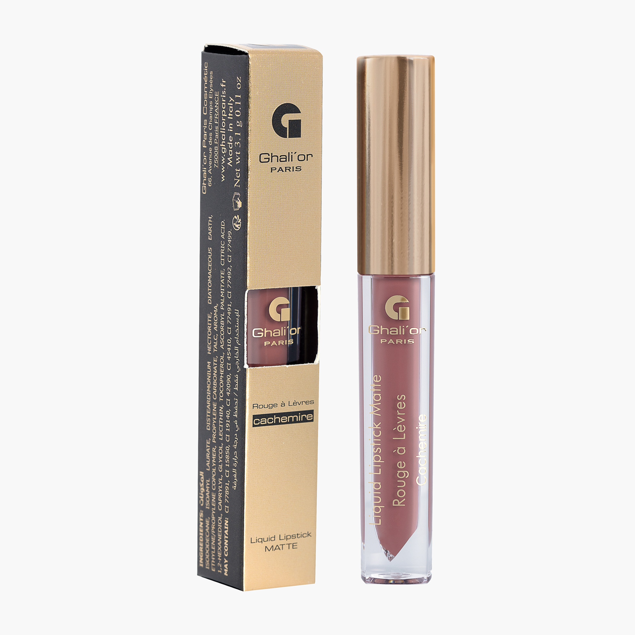 أحمر شفاه سائل غير لامع من غاليور باريس-beautyandpersonalcare-makeup-lips-liquidlipsticks-image-2