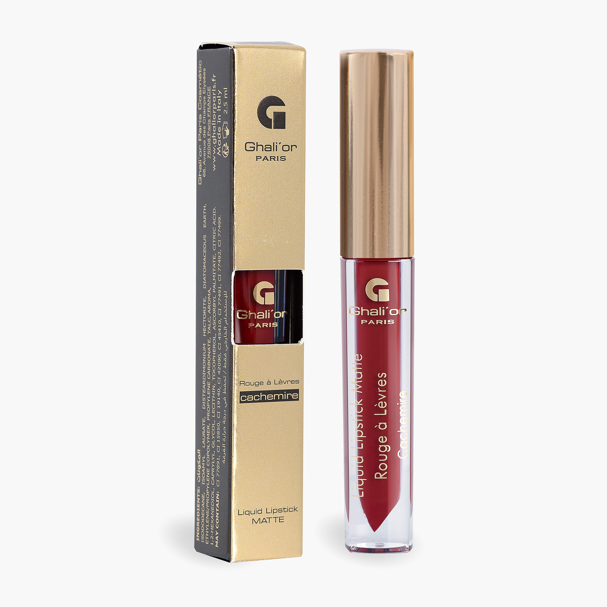 أحمر شفاه سائل غير لامع من غاليور باريس-beautyandpersonalcare-makeup-lips-liquidlipsticks-image-35