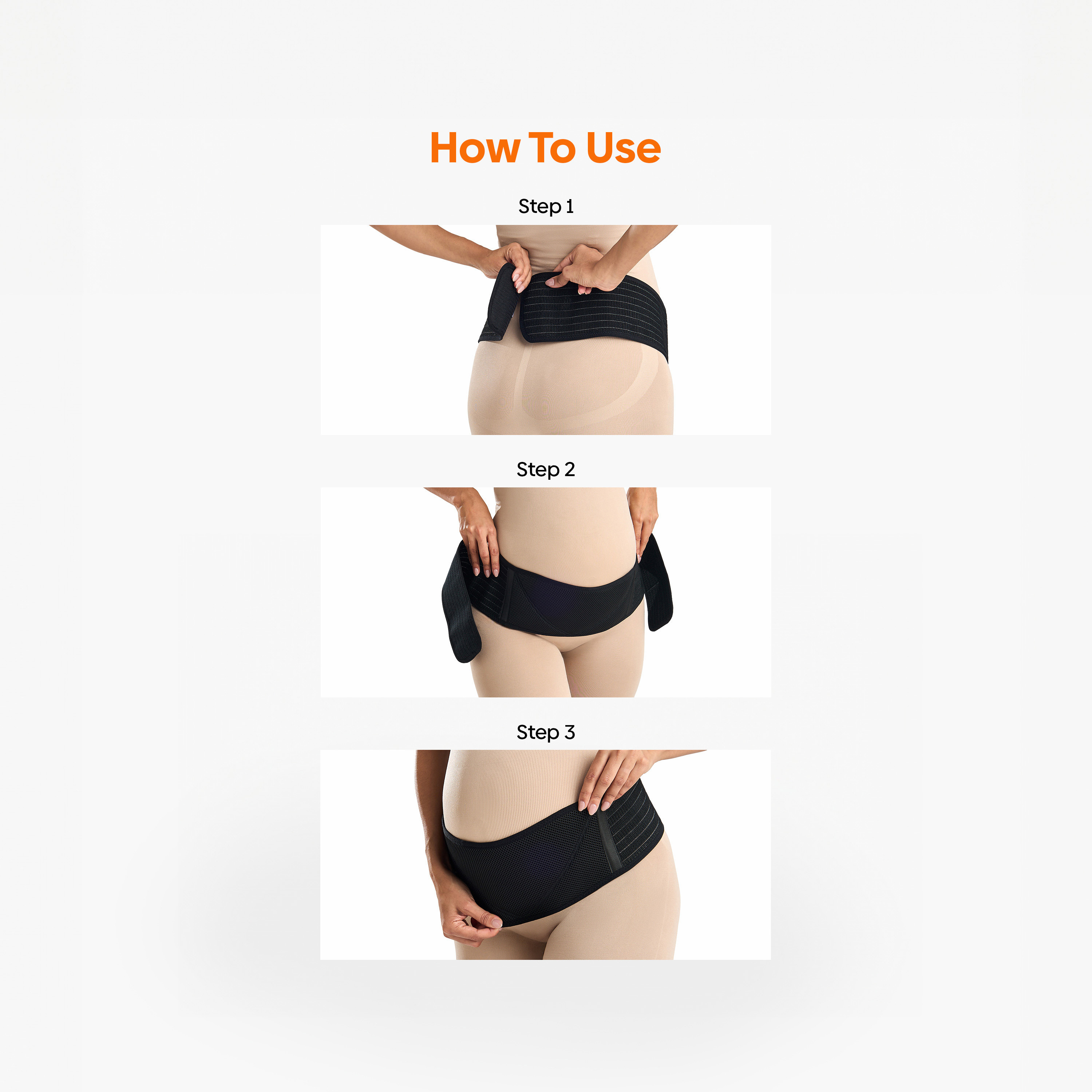 Maternity Belly Band with Back Support and Abdominal Binder-baby-maternalcare-maternitywear-image-4