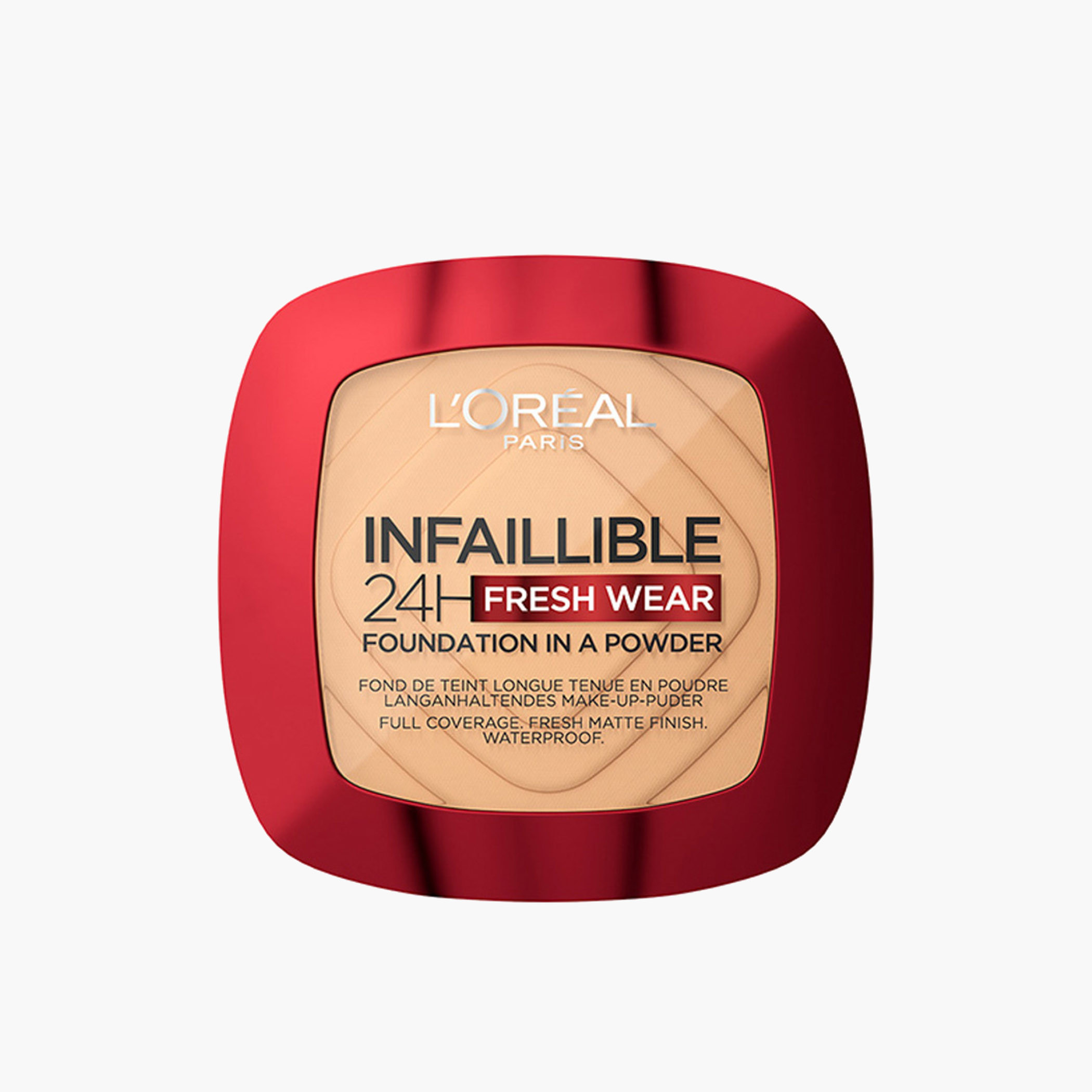 كريم أساس بودرة إنفاليبل فريشوير من لوريال باريس-beautyandpersonalcare-makeup-face-facepowders-image-1