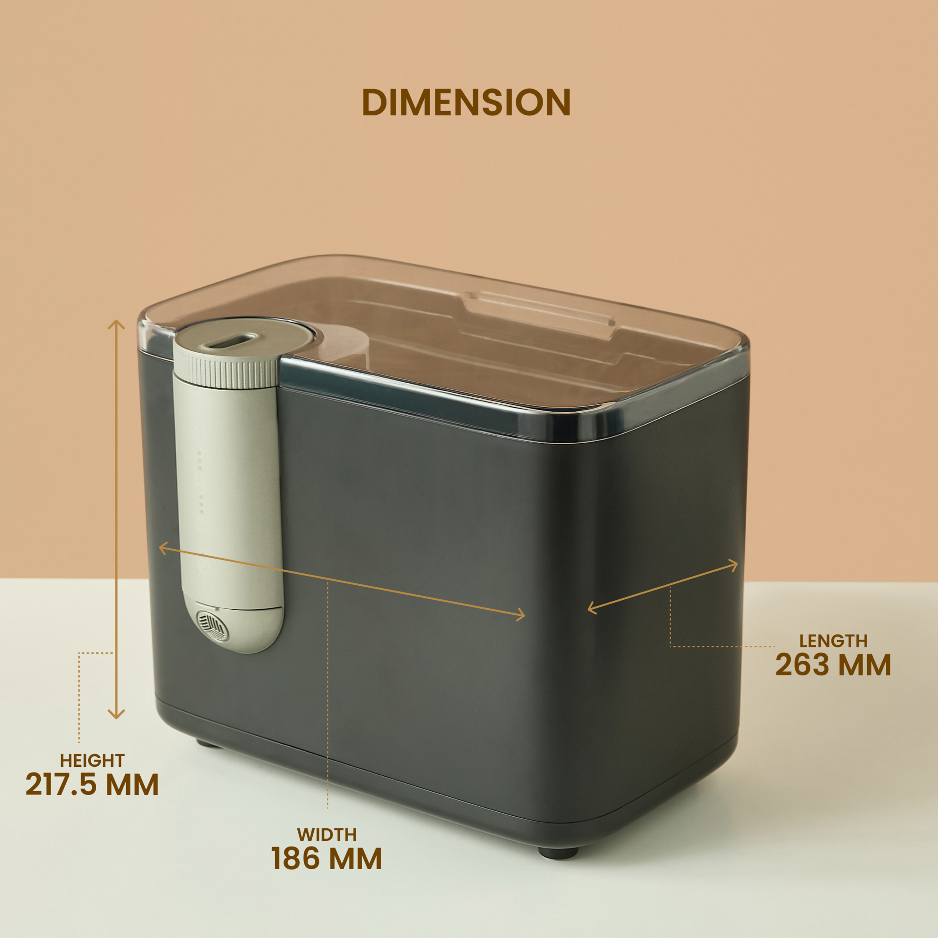Majestic Ultrasonic Electrical Humidifier - 4.5 L-household-homefragrance-airrevitalisersandhumidifiers-image-7
