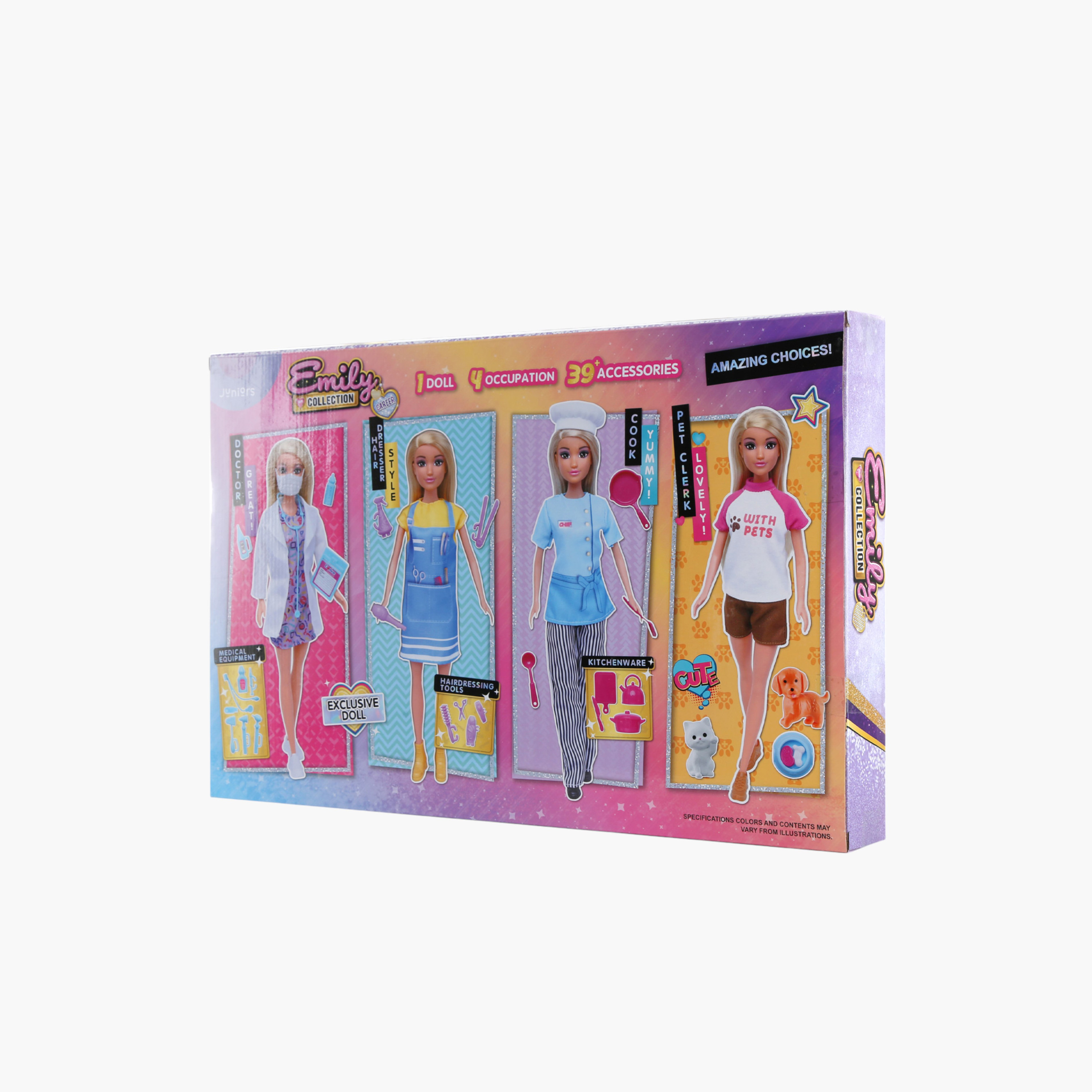 مجموعة ألعاب دمية أزياء إيميلي من جونيورز - 11.5 بوصة-toys-dollsandplaysets-dollplaysets-image-7