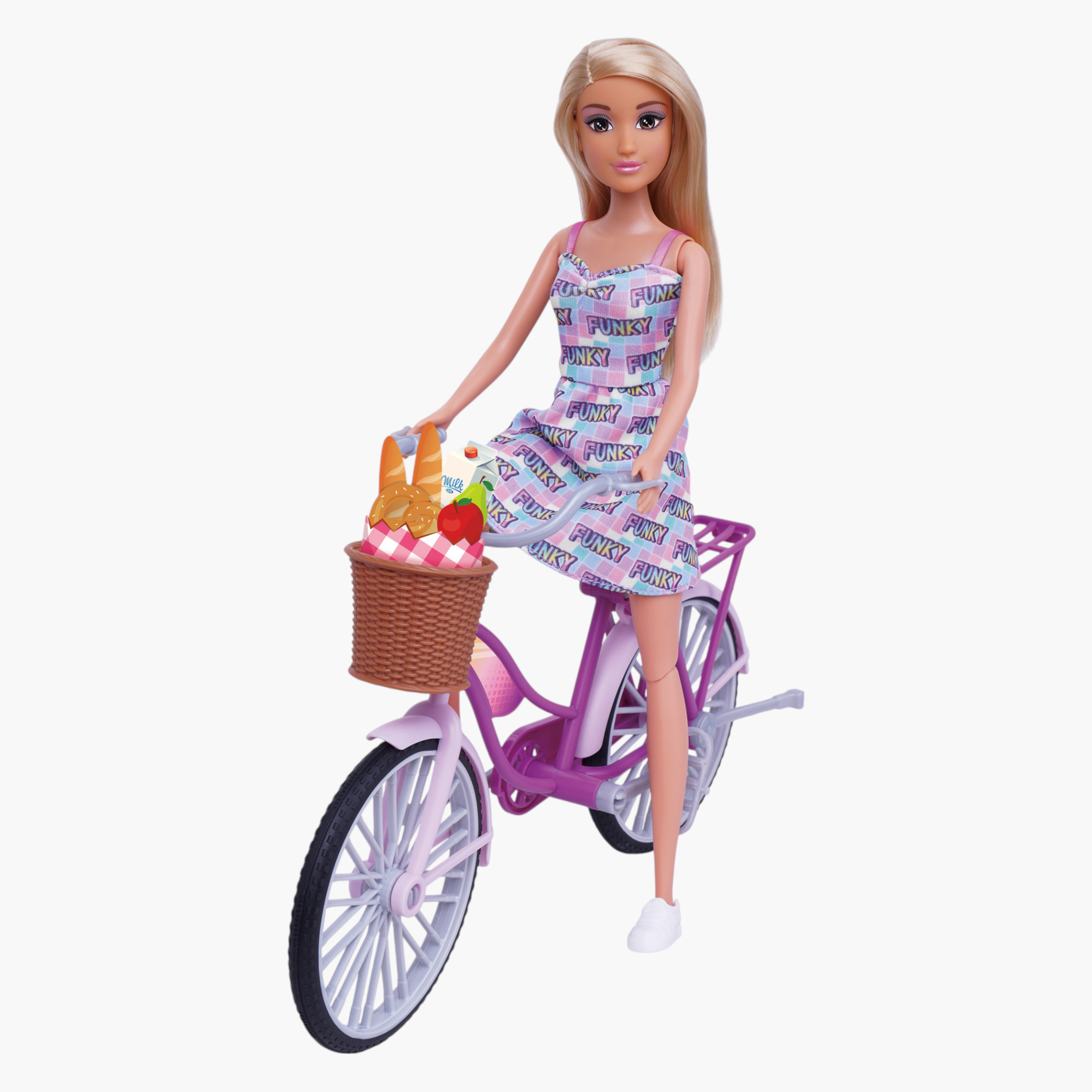 Juniors Doll with Bicycle - 11.5 inches-toys-dollsandplaysets-dolls-image-1
