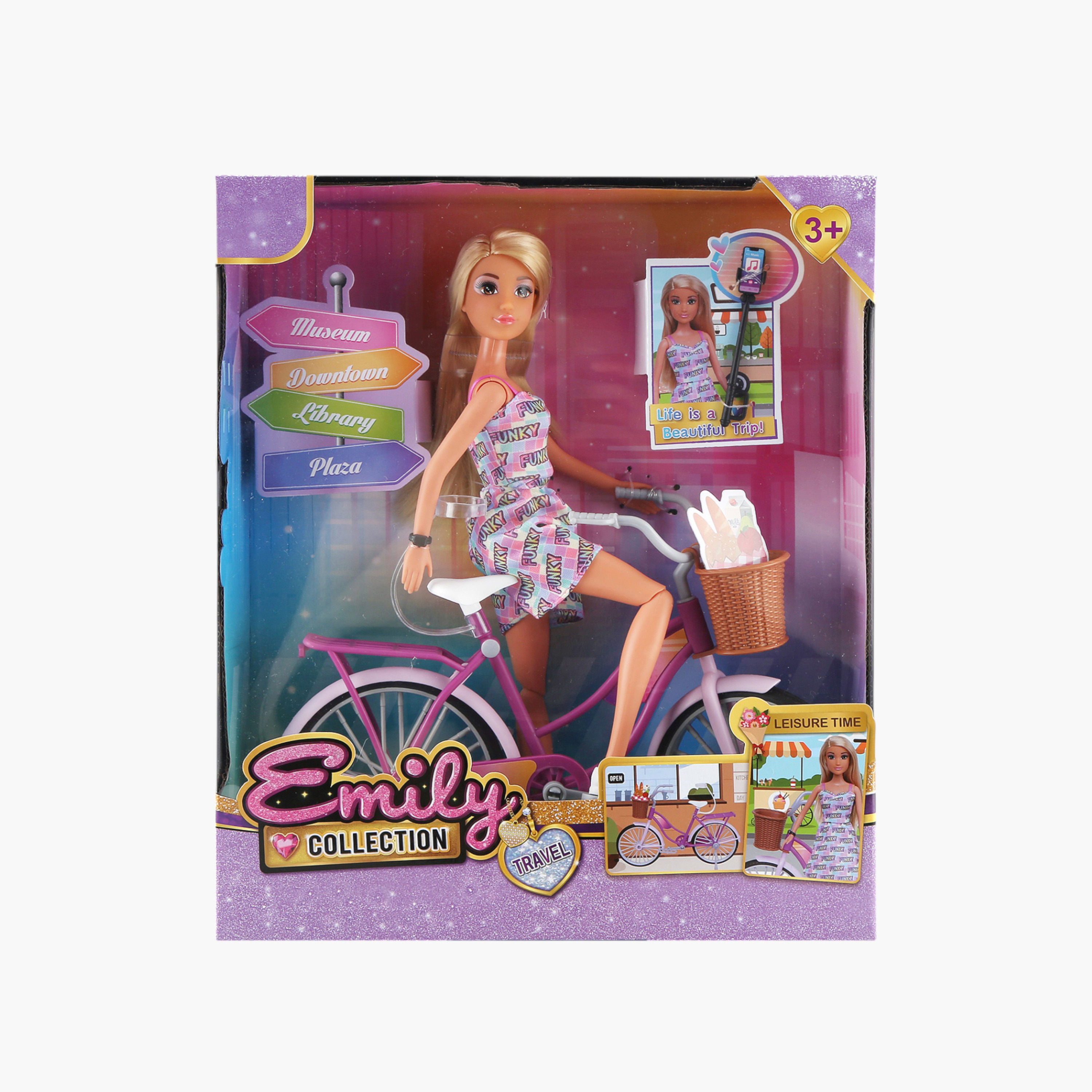 Juniors Doll with Bicycle - 11.5 inches-toys-dollsandplaysets-dolls-image-5