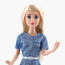 دمية أزياء بفستان دنيم من جلو- 11.5 بوصة-toys-dollsandplaysets-dolls-image-4
