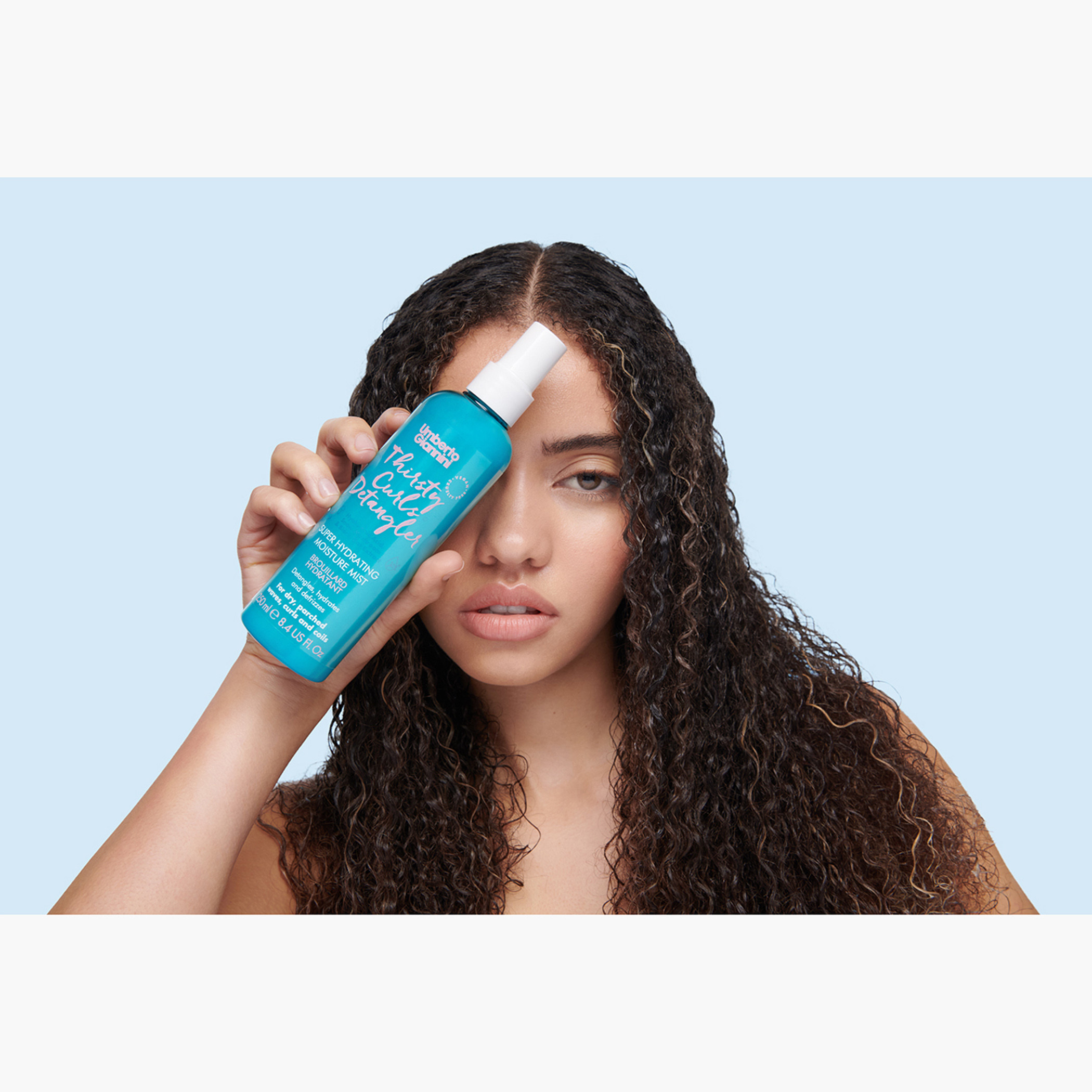 Umberto Giannini Thirsty Curls Detangler Mist - 250 ml-beautyandpersonalcare-skin-cleansers-tonerandmists-image-2