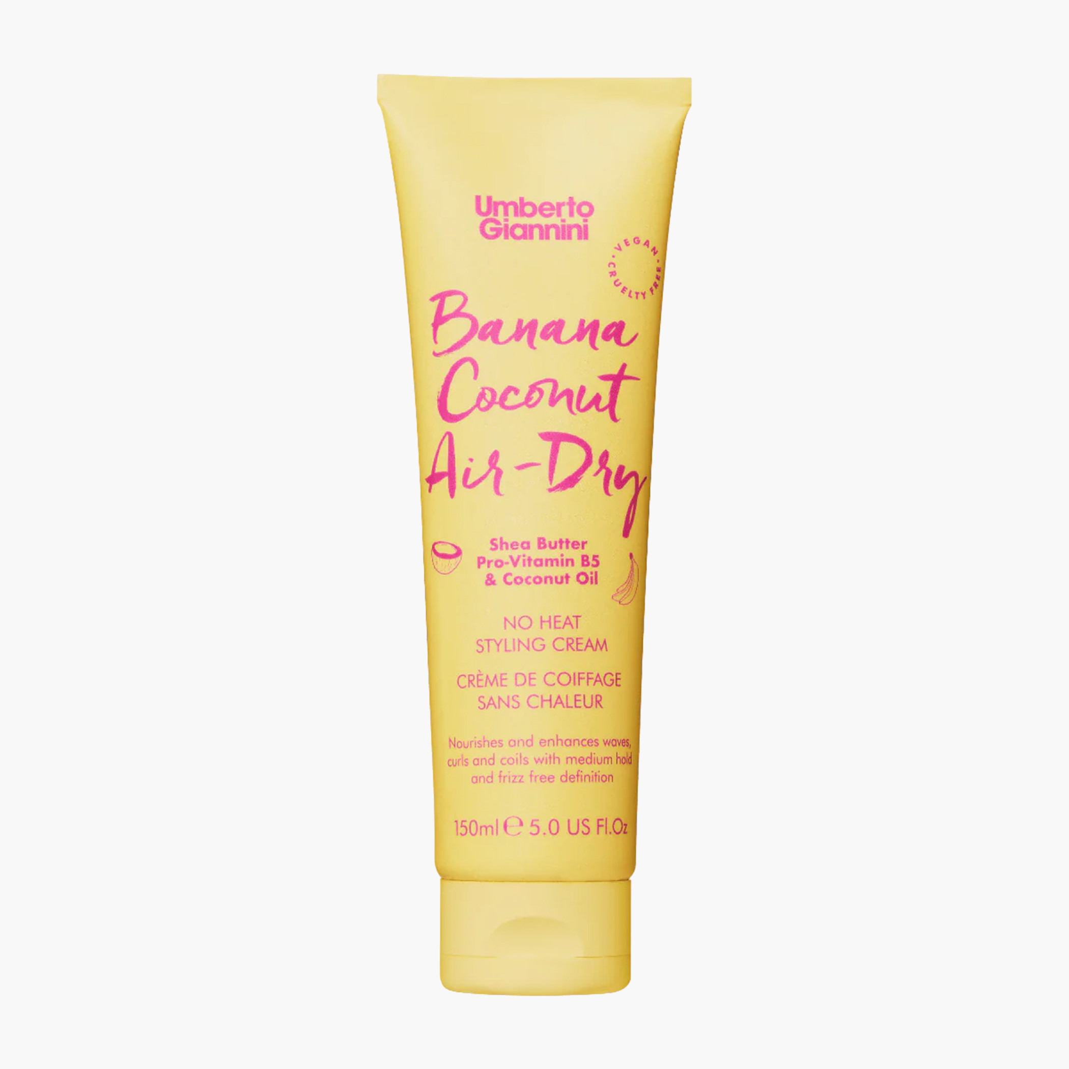 كريم تصفيف الشعر بالموز وجوز الهند من أومبرتو جيانيني - 150 مل-beautyandpersonalcare-hair-haircare-hairmasksandcreams-image-1