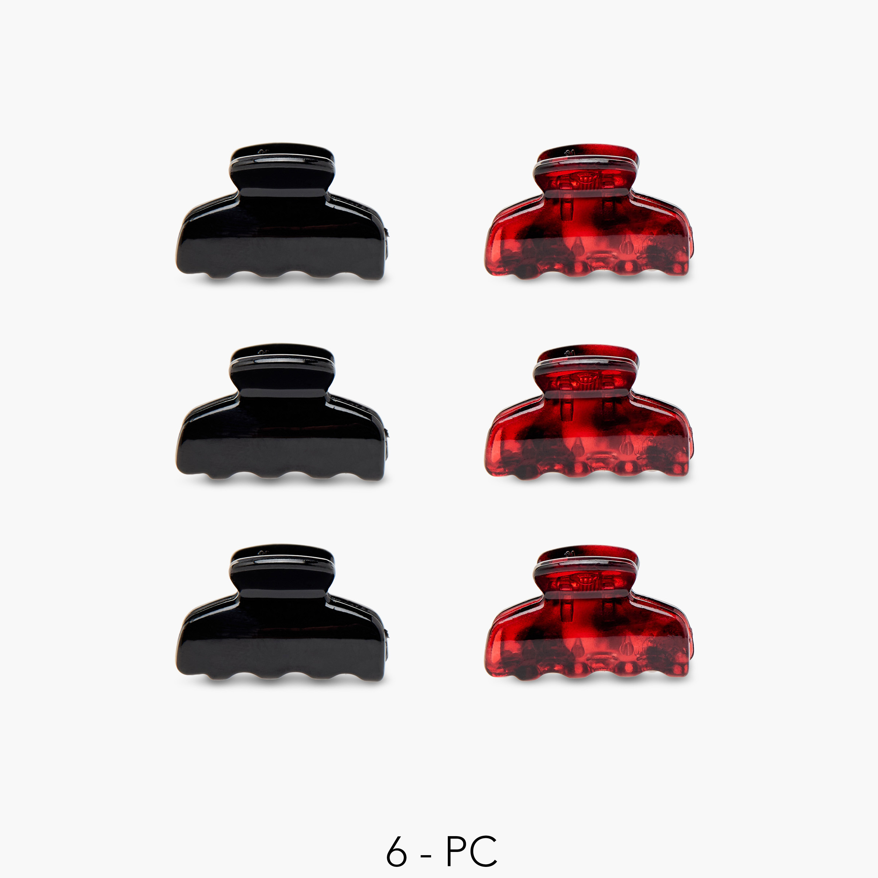 Assorted Hair Clamp - Set of 6-women-hairaccessories-clamps-image-1