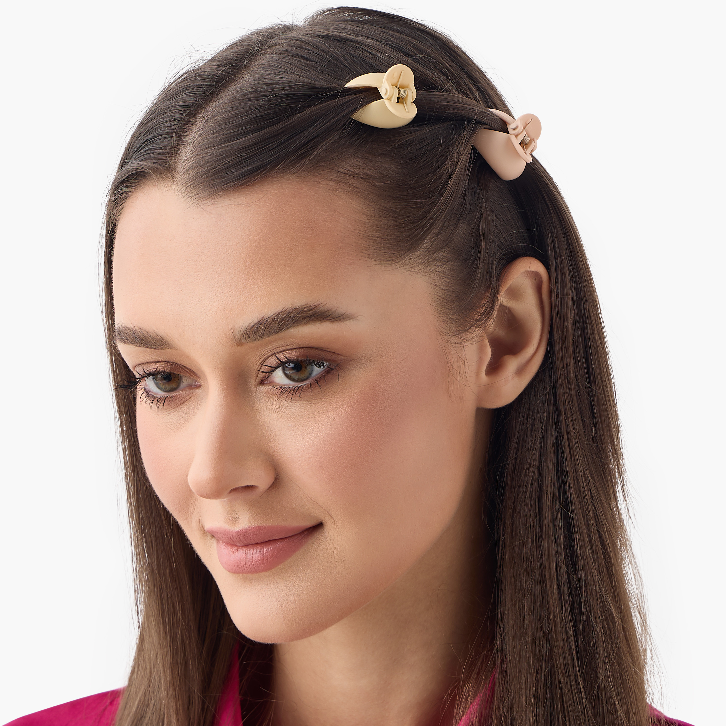 Solid Hair Clamp - Set of 6-women-hairaccessories-clamps-image-2