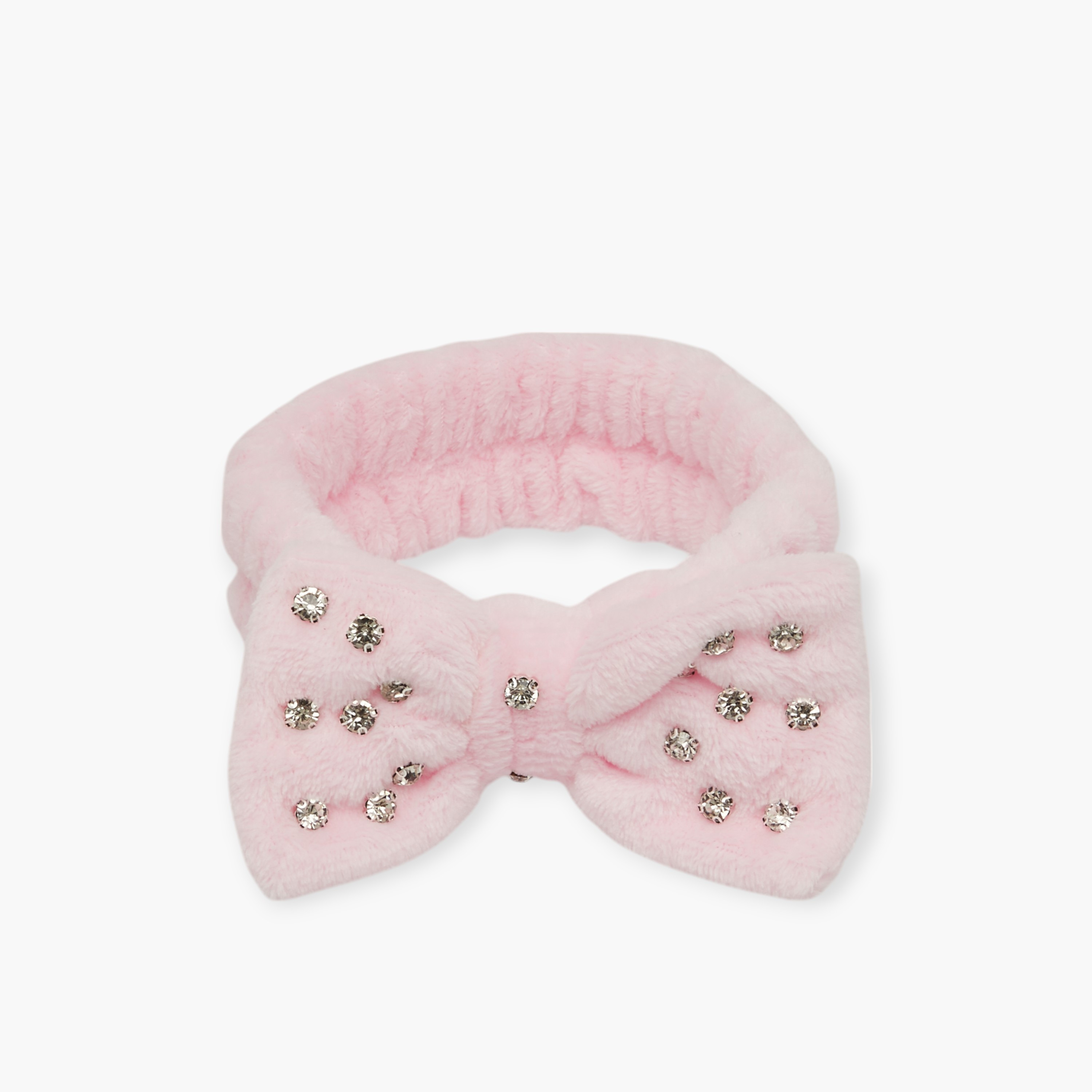 MAYIM-MAYIM Rhinestone Embellished Plush Headband-beautyandpersonalcare-makeup-brushesandaccessories-accessories-image-3
