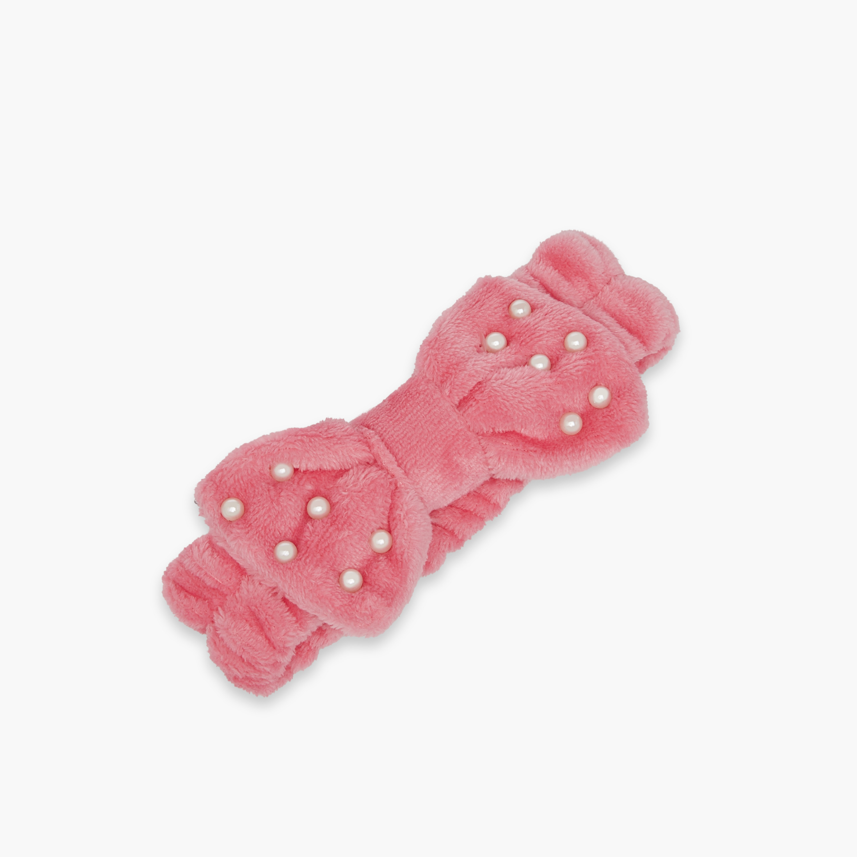 شريطة رأس مخملية للمكياج بزينة لؤلؤ من مايزون دي باس-beautyandpersonalcare-hair-stylingtools-hairaccessories-image-1