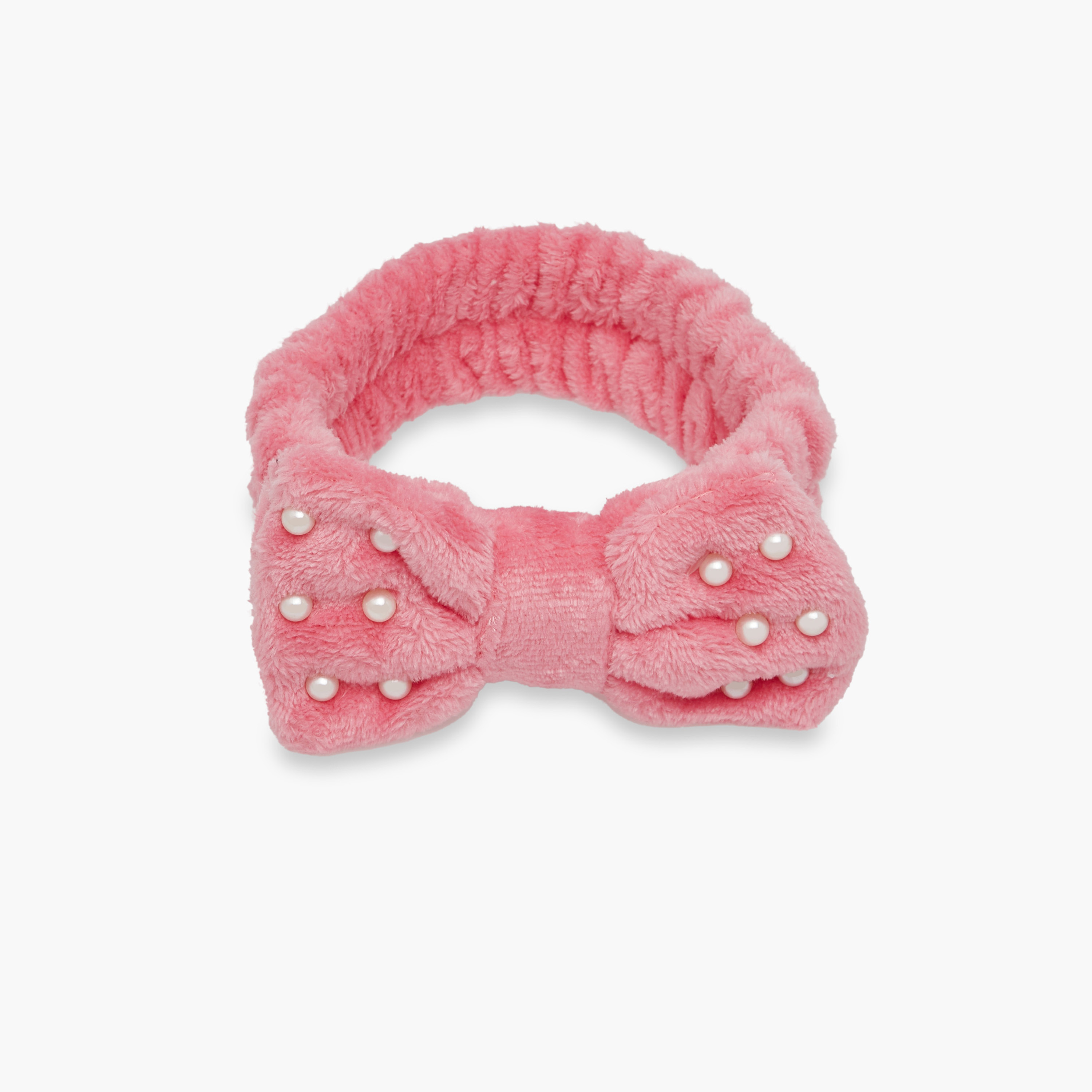 شريطة رأس مخملية للمكياج بزينة لؤلؤ من مايزون دي باس-beautyandpersonalcare-hair-stylingtools-hairaccessories-image-3