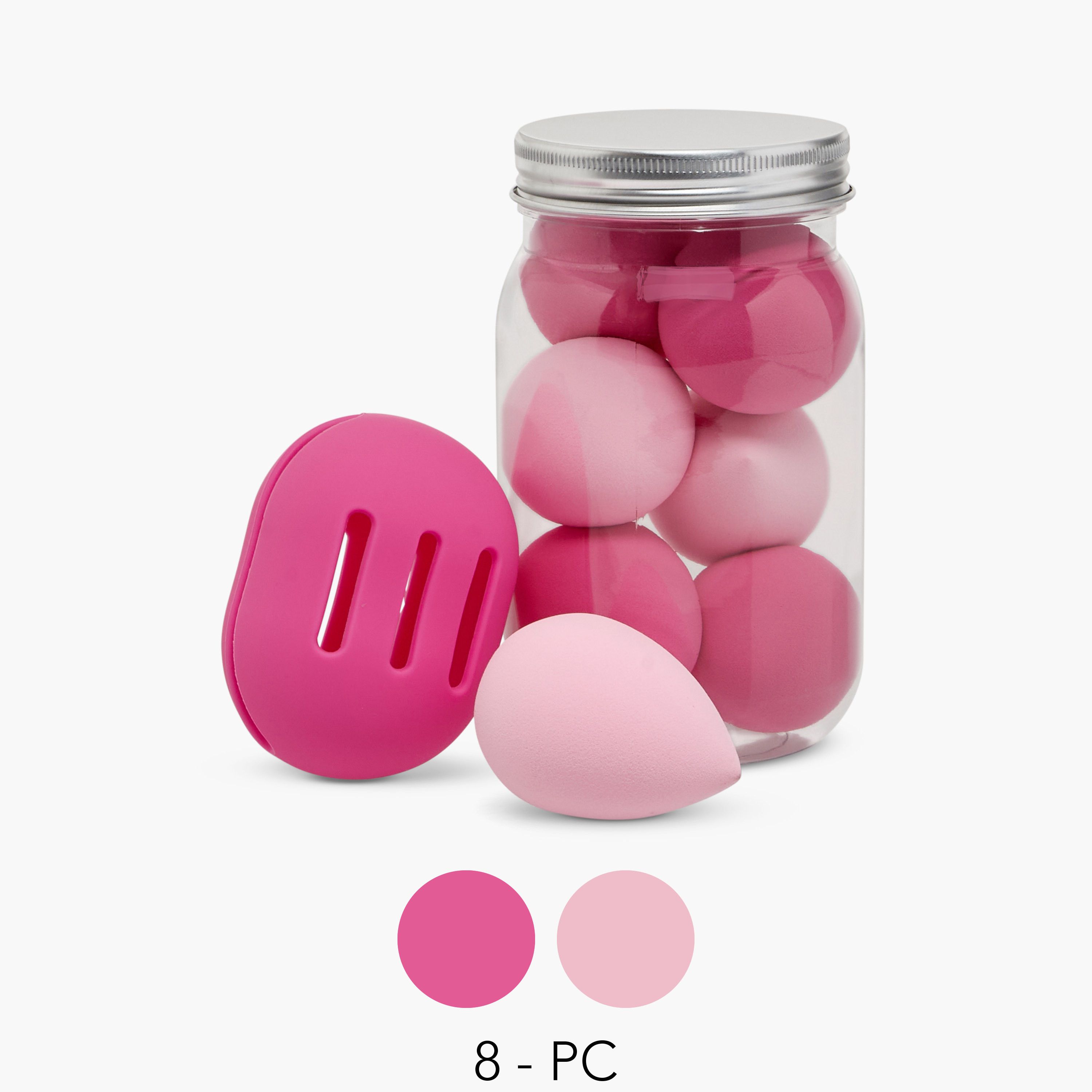 Findz 7-Piece Blender Sponge Set with Case and Jar-beautyandpersonalcare-makeup-brushesandaccessories-sponges-image-1