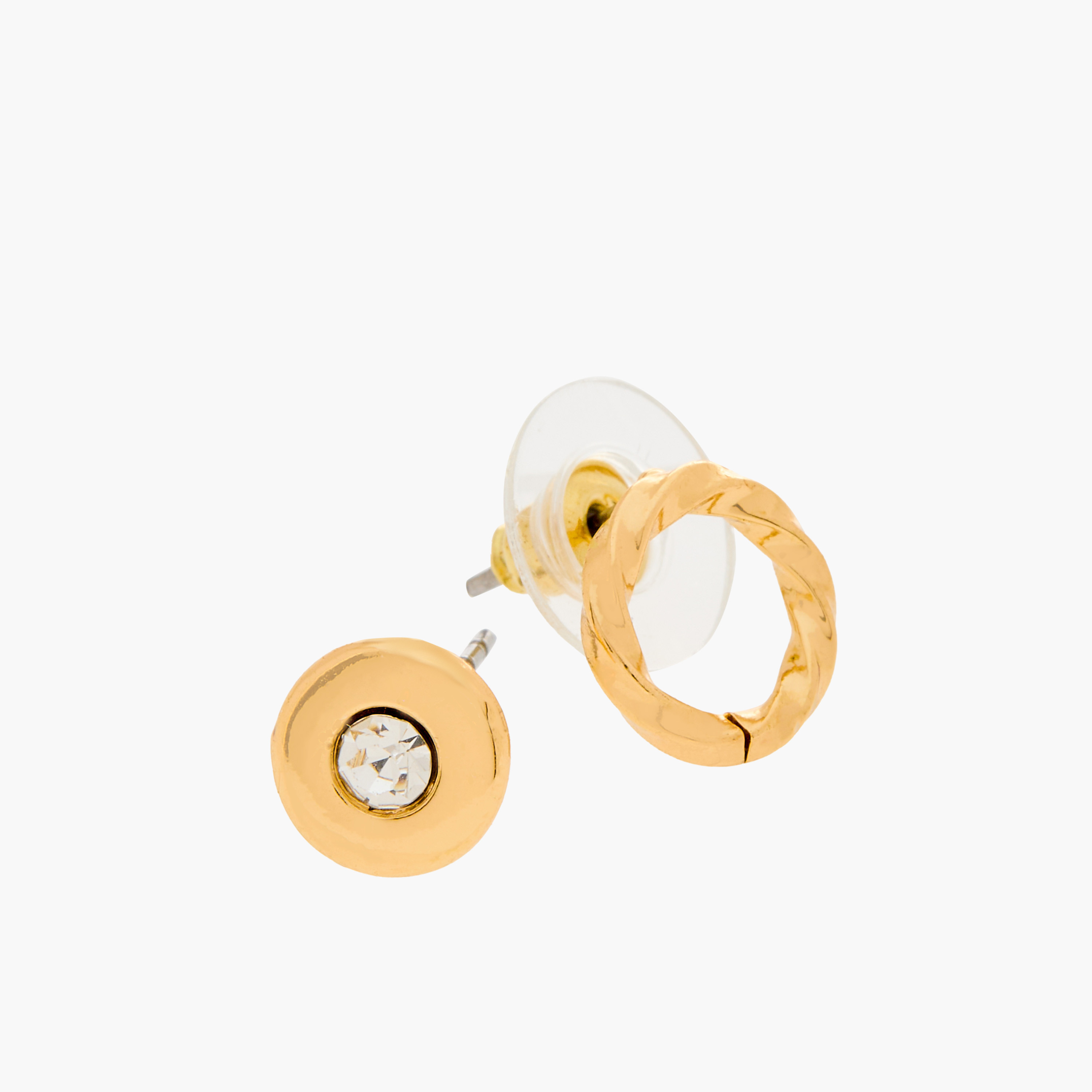 Assorted Stud Earrings with Pushback Closure - Set of 6-women-watchesandjewellery-jewellery-earrings-image-5