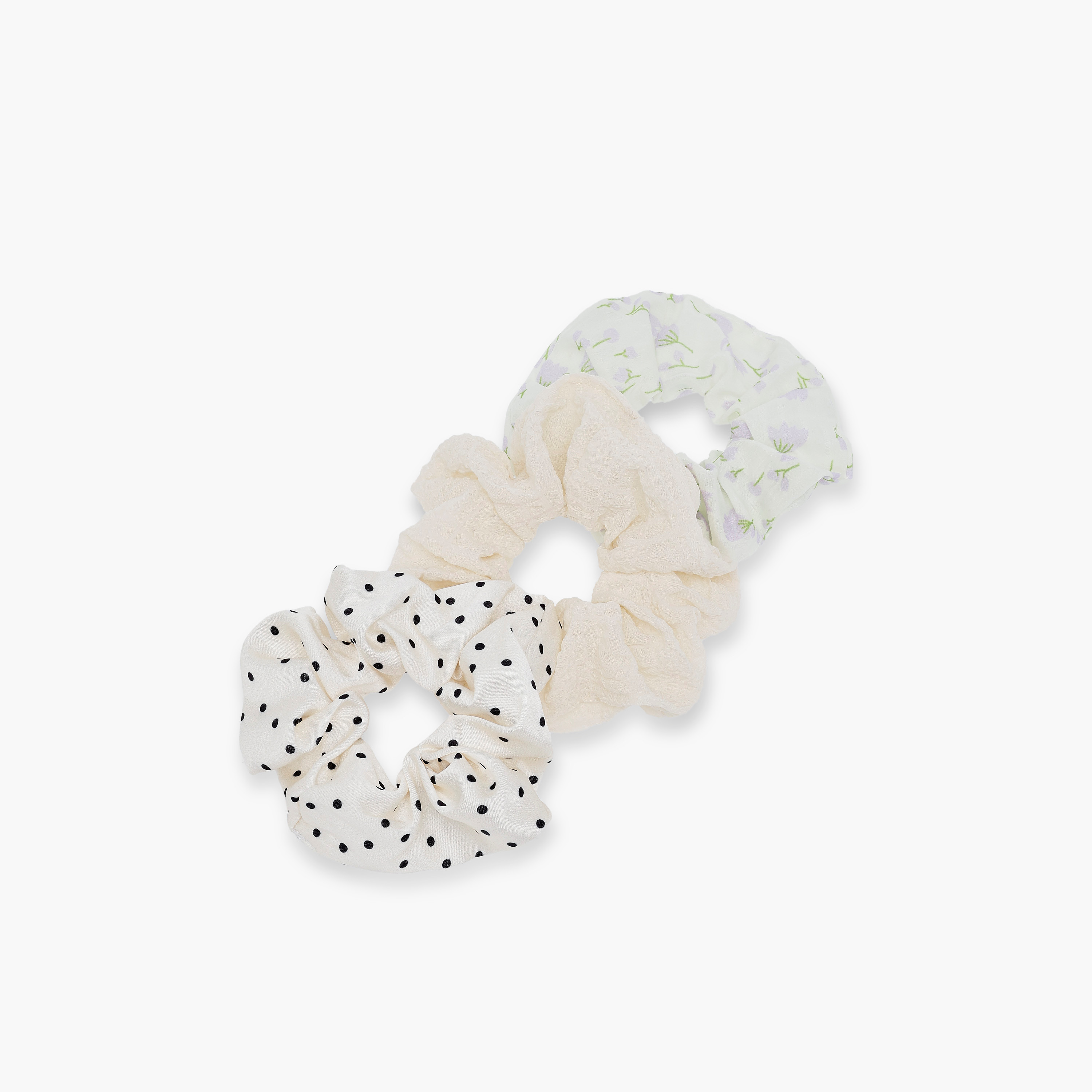 Assorted Hair Scrunchie - Set of 3-women-hairaccessories-scrunchies-image-2