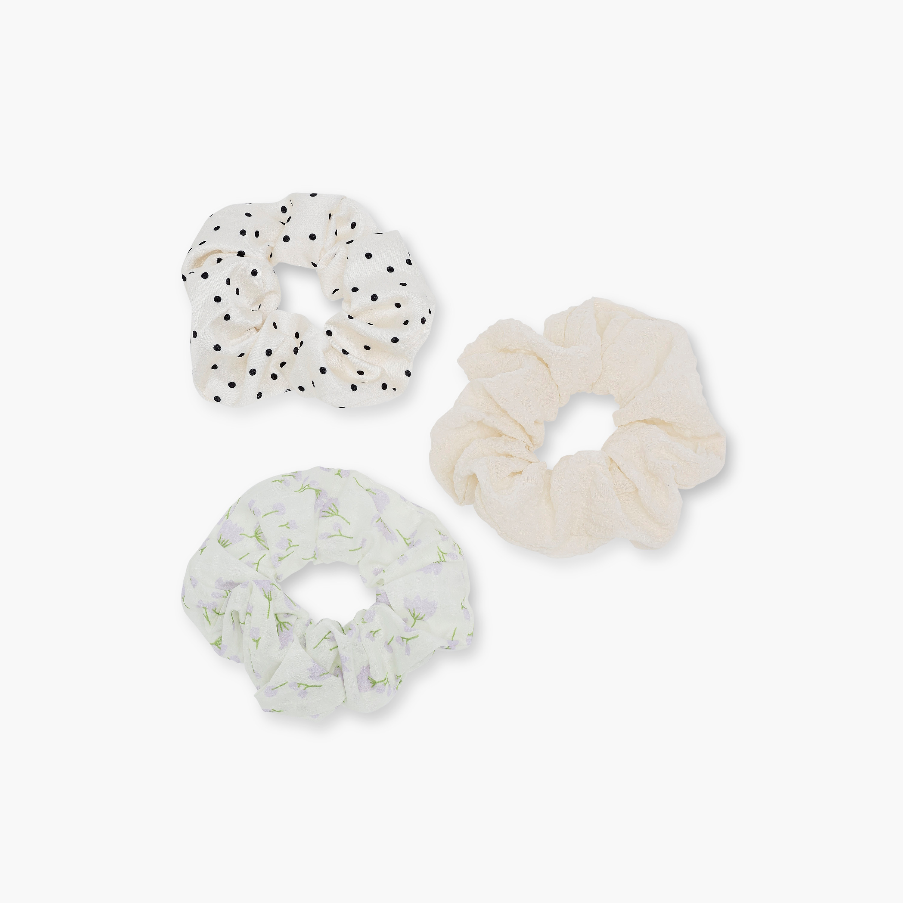 Assorted Hair Scrunchie - Set of 3-women-hairaccessories-scrunchies-image-3
