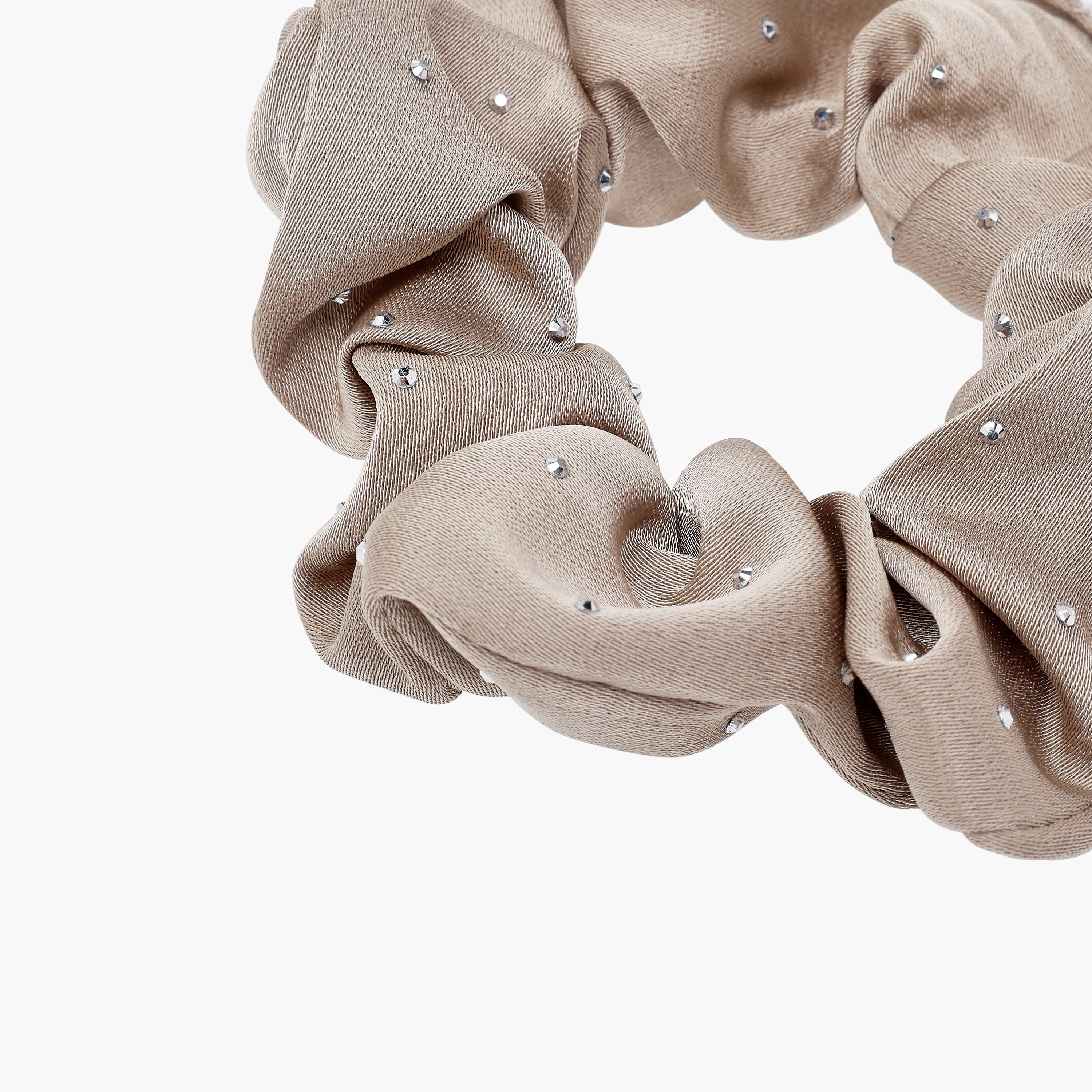 ربطات شعر ستان مزينة - طقم من 3 قطع-women-hairaccessories-scrunchies-image-4
