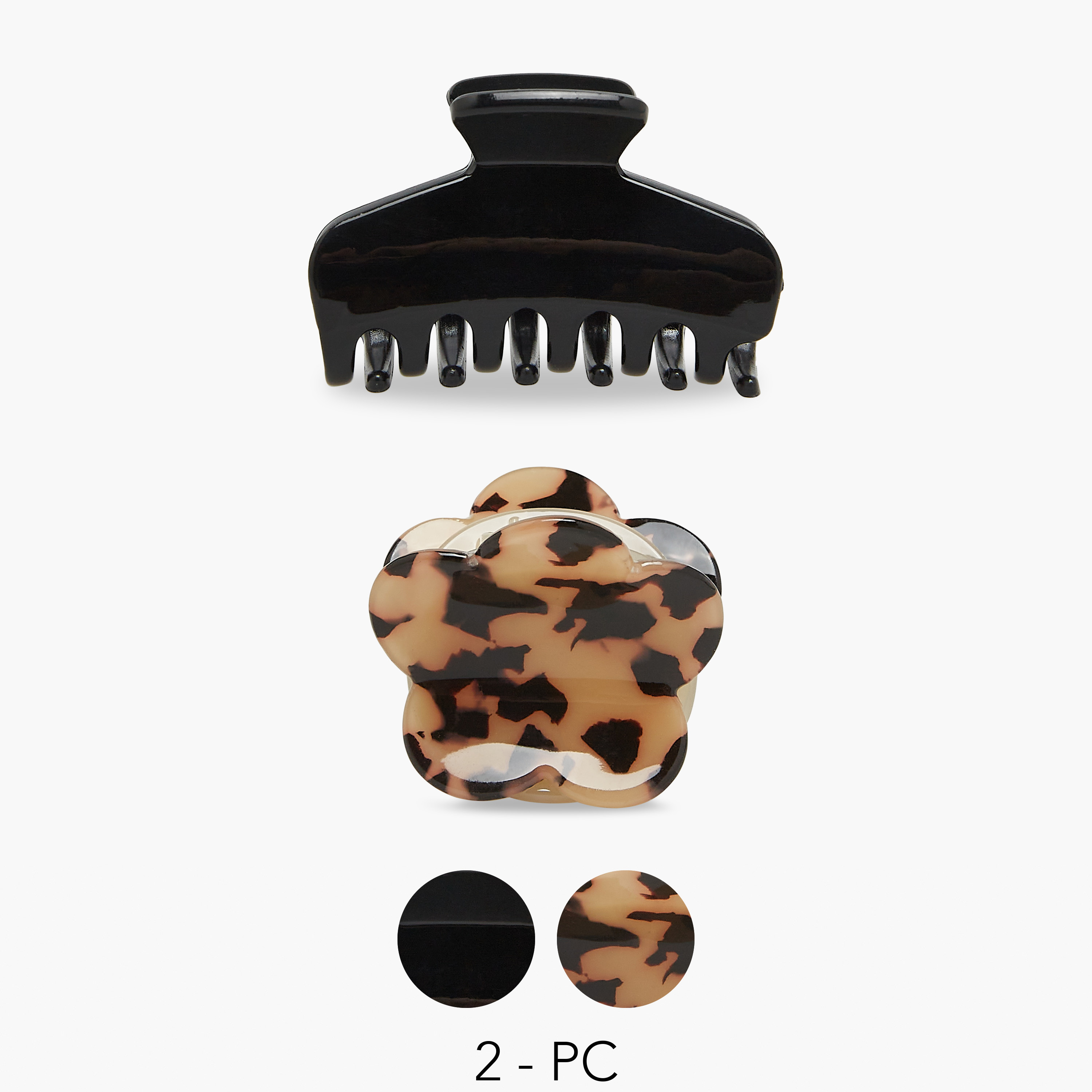 مشابك شعر متنوعة - طقم قطعتين-women-hairaccessories-clamps-image-1