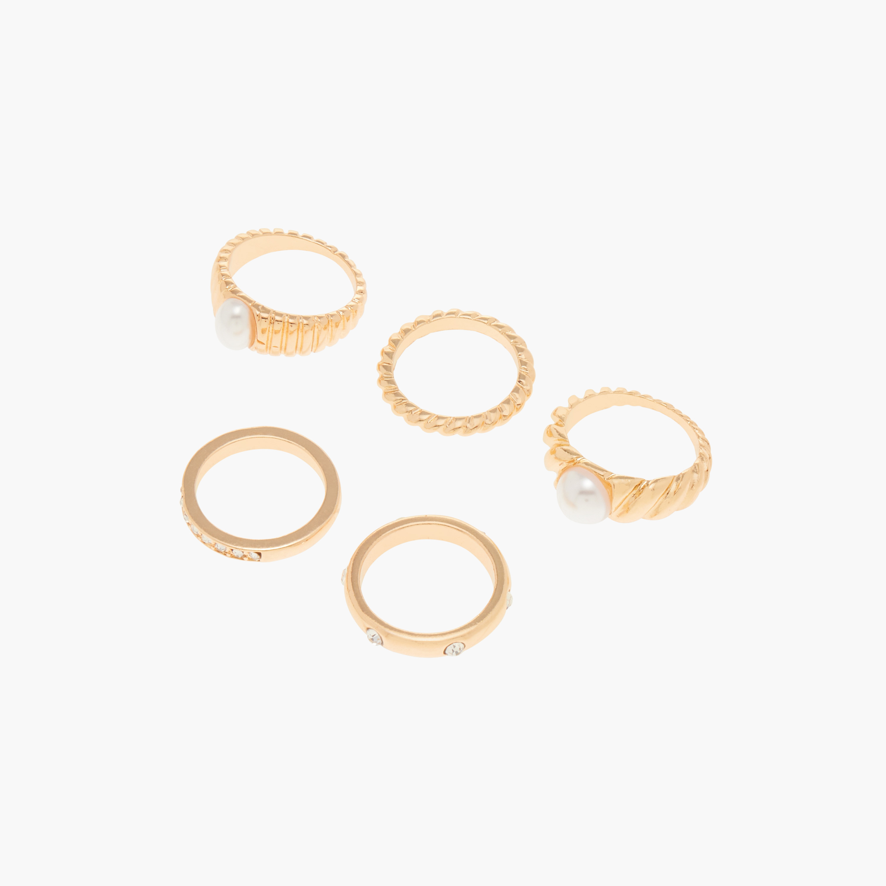 Assorted Ring - Set of 5-girls-accessories-keyringsandbagcharms-image-1