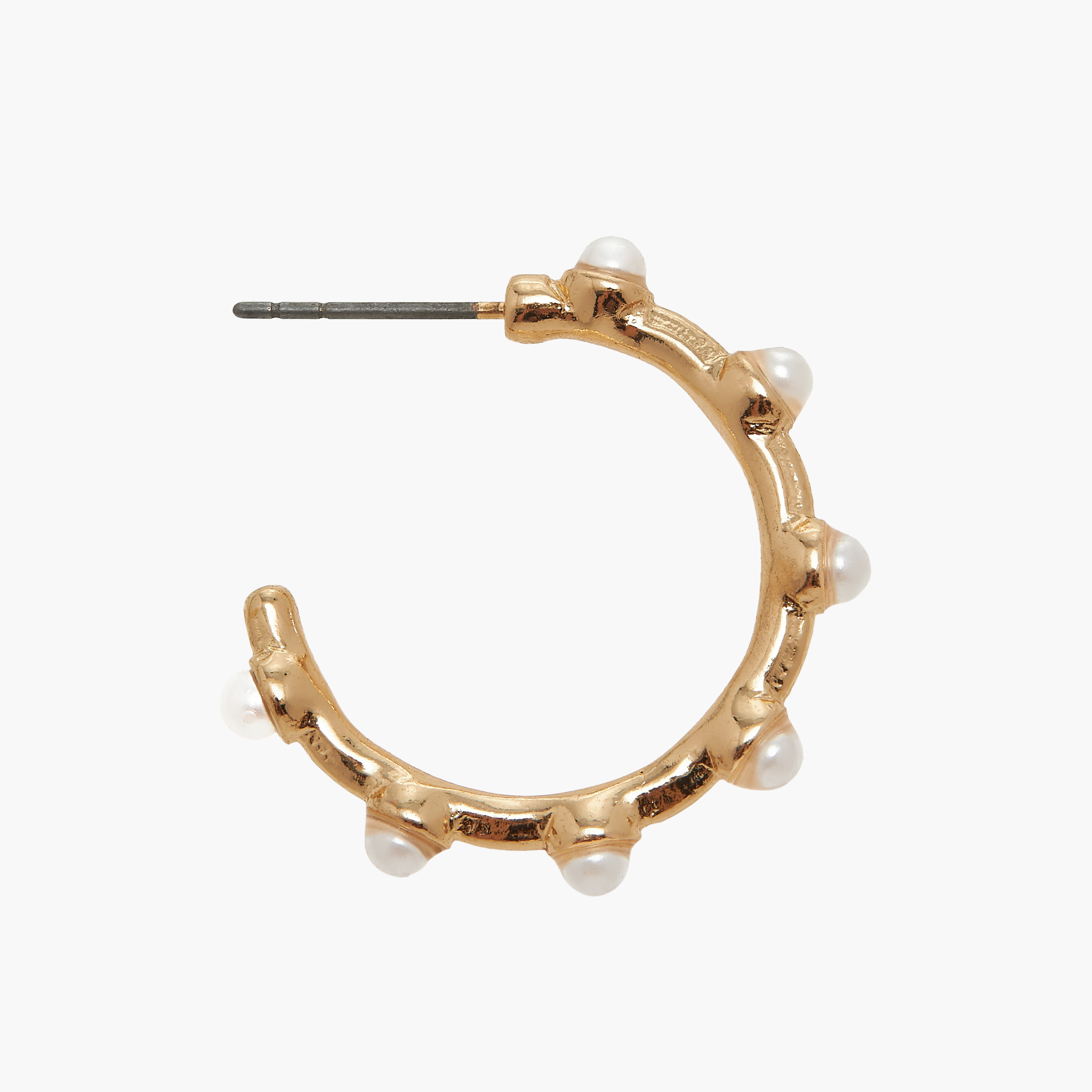 Pearl Embellished Hoop Earrings with Pushback Closure - Set of 3-women-watchesandjewellery-jewellery-earrings-image-6