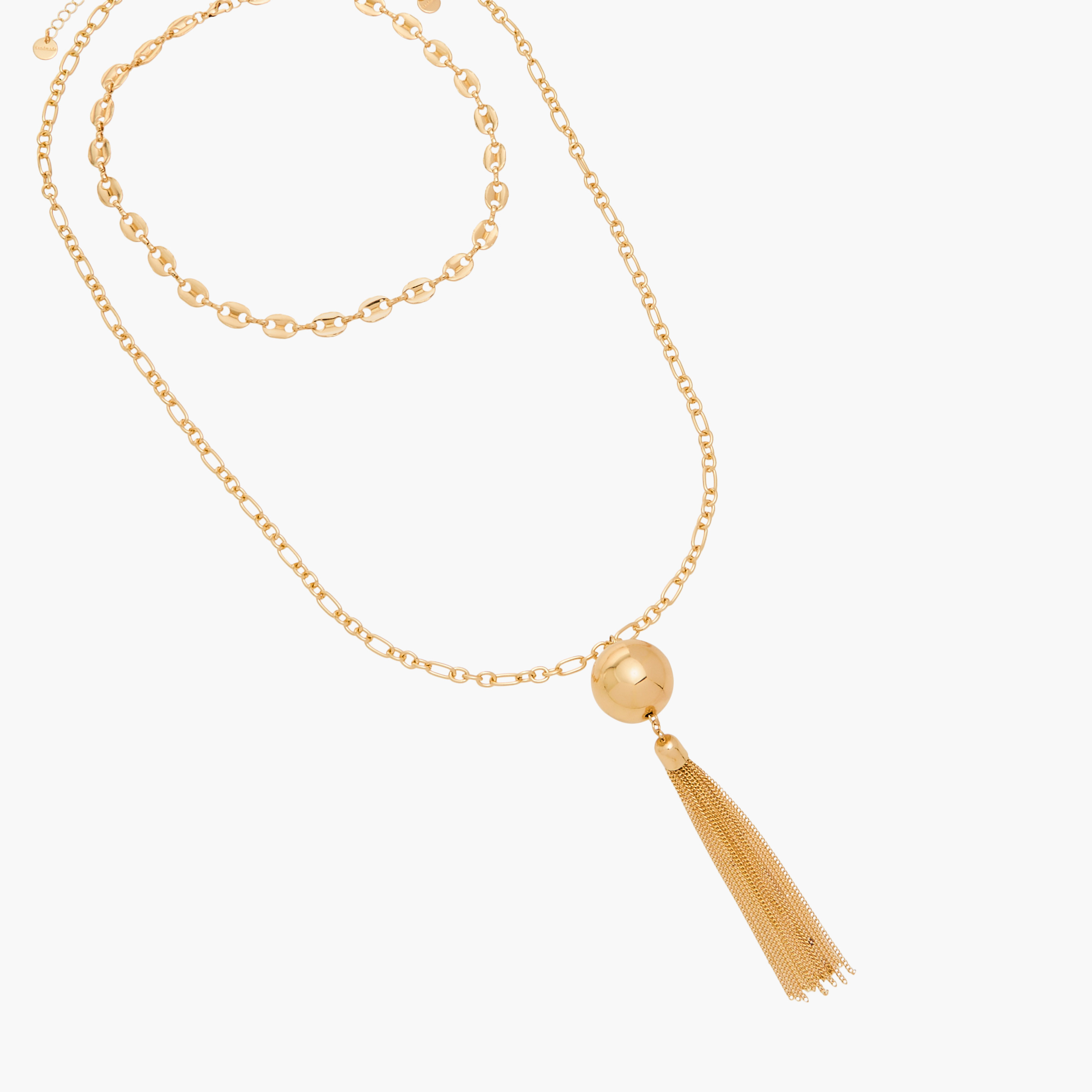 Metallic Assorted Necklace with Lobster Clasp Closure - Set of 2-women-watchesandjewellery-jewellery-necklacesandpendants-image-5