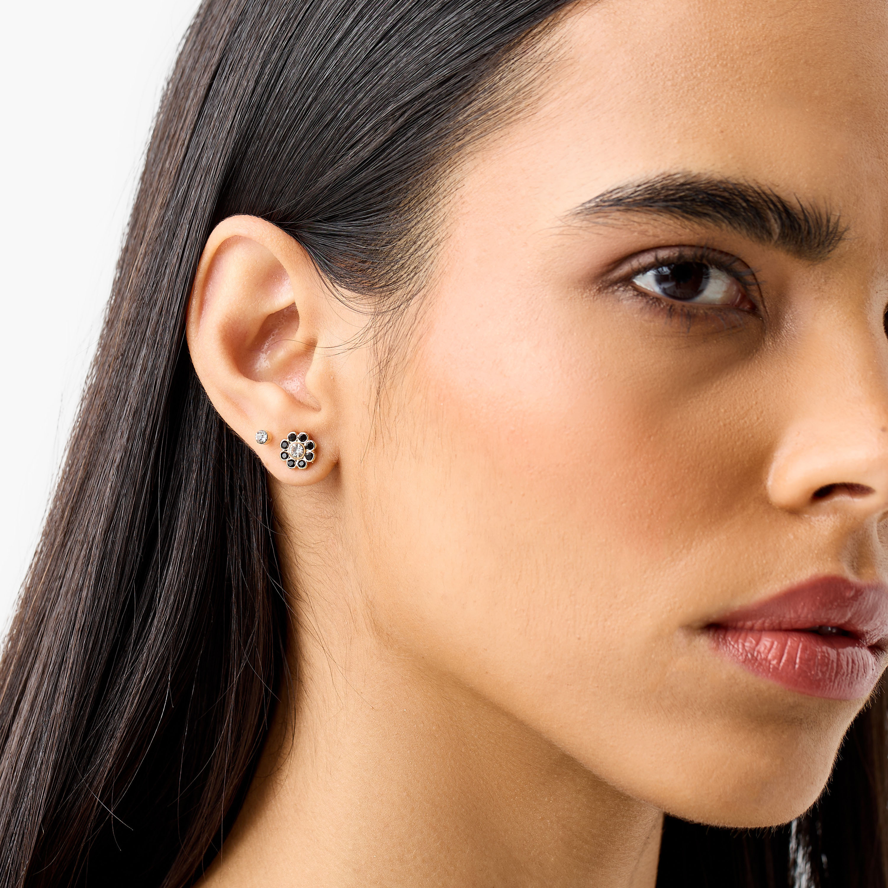 Assorted Stud Earrings with Pushback Closure - Set of 25-women-watchesandjewellery-jewellery-earrings-image-2