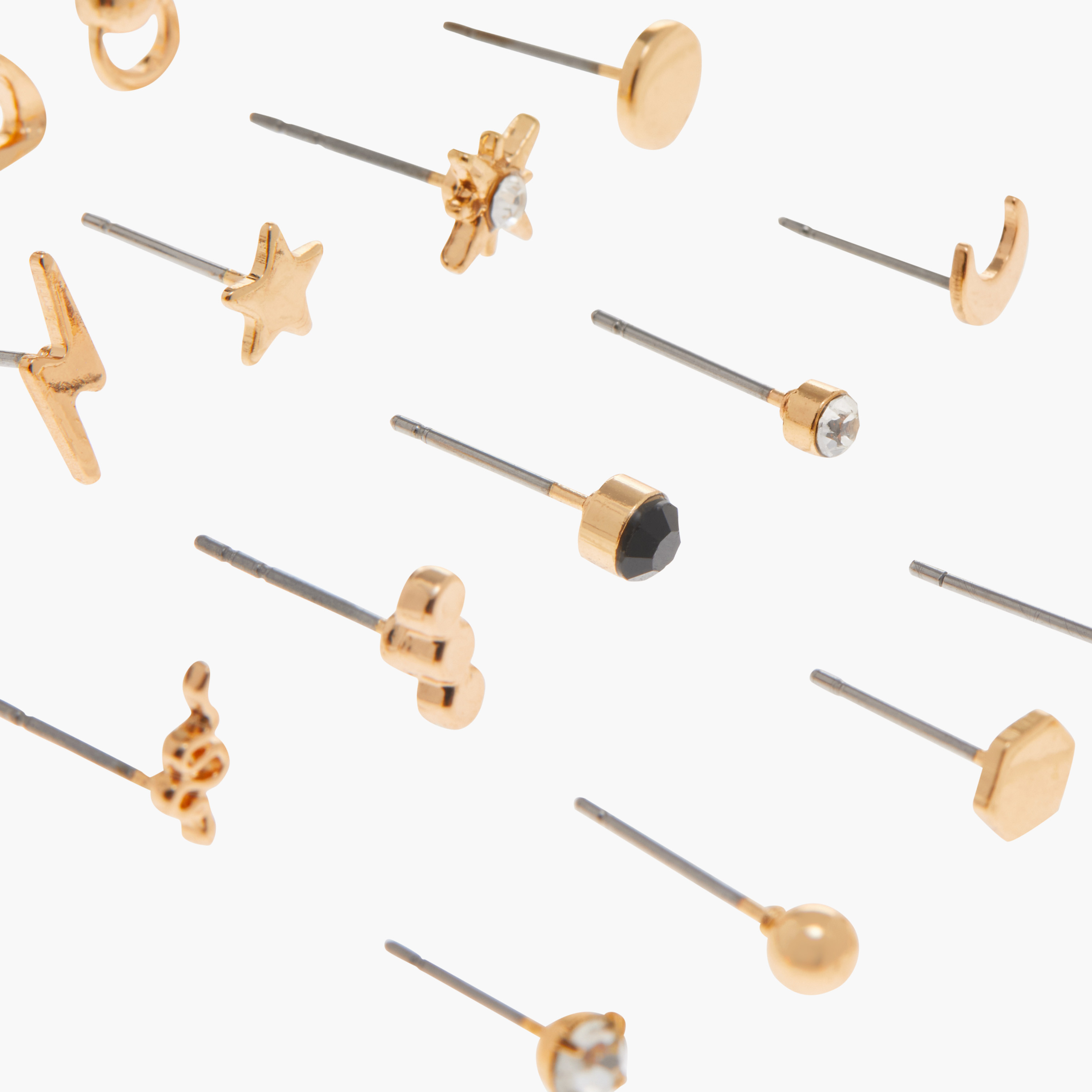 Assorted Stud Earrings with Pushback Closure - Set of 25-women-watchesandjewellery-jewellery-earrings-image-4
