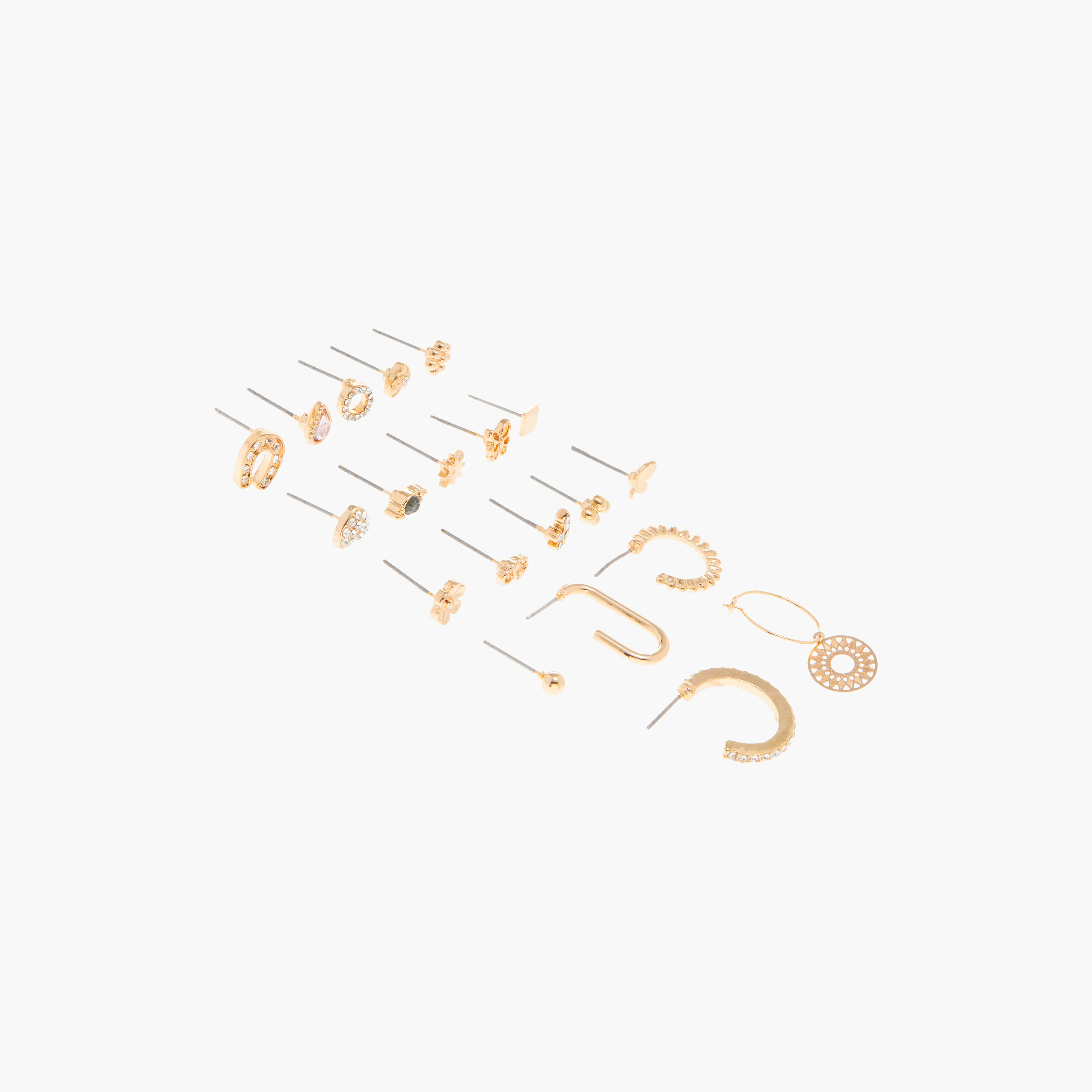 Assorted Earrings with Pushback Closure - Set of 20-women-watchesandjewellery-jewellery-earrings-image-3