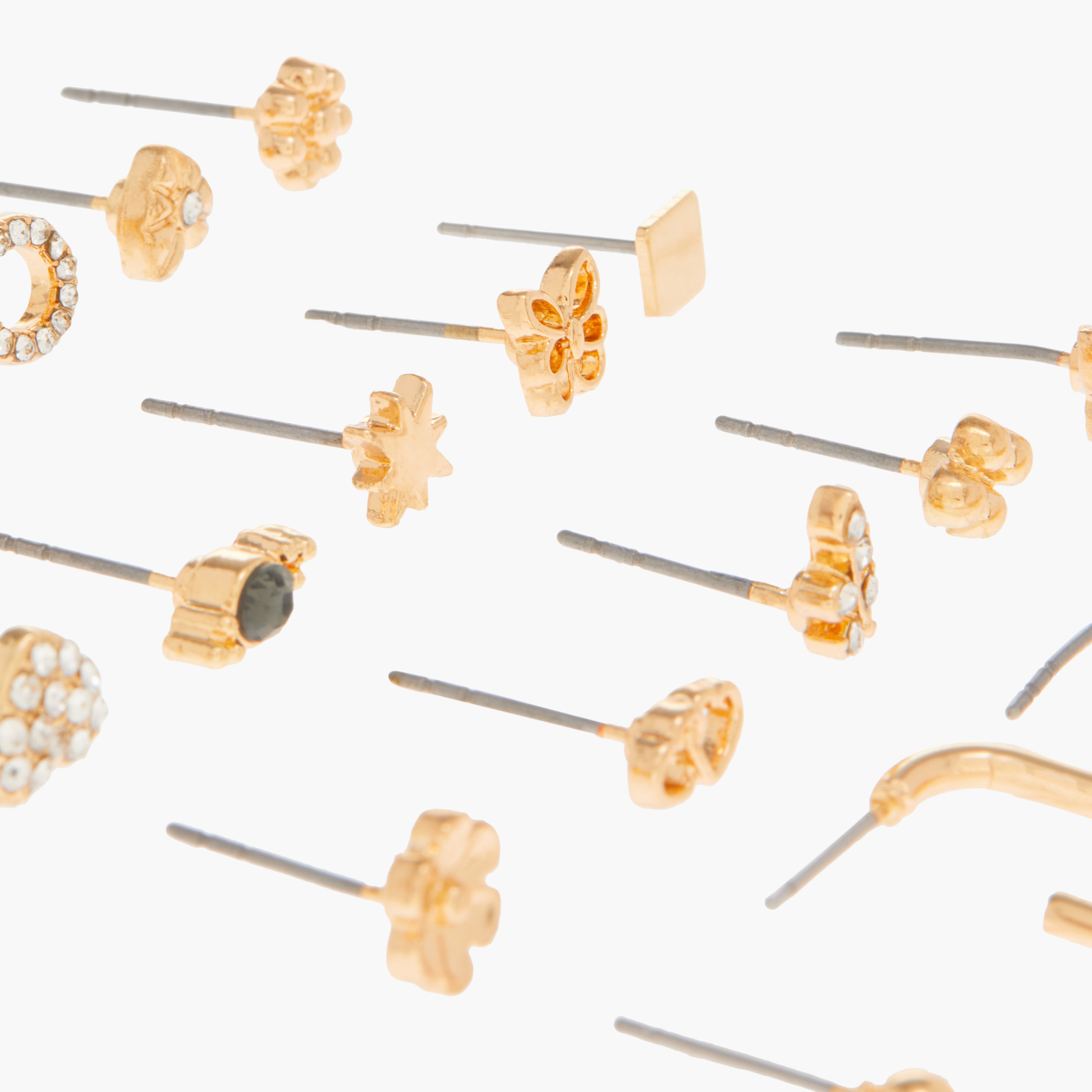 Assorted Earrings with Pushback Closure - Set of 20-women-watchesandjewellery-jewellery-earrings-image-4