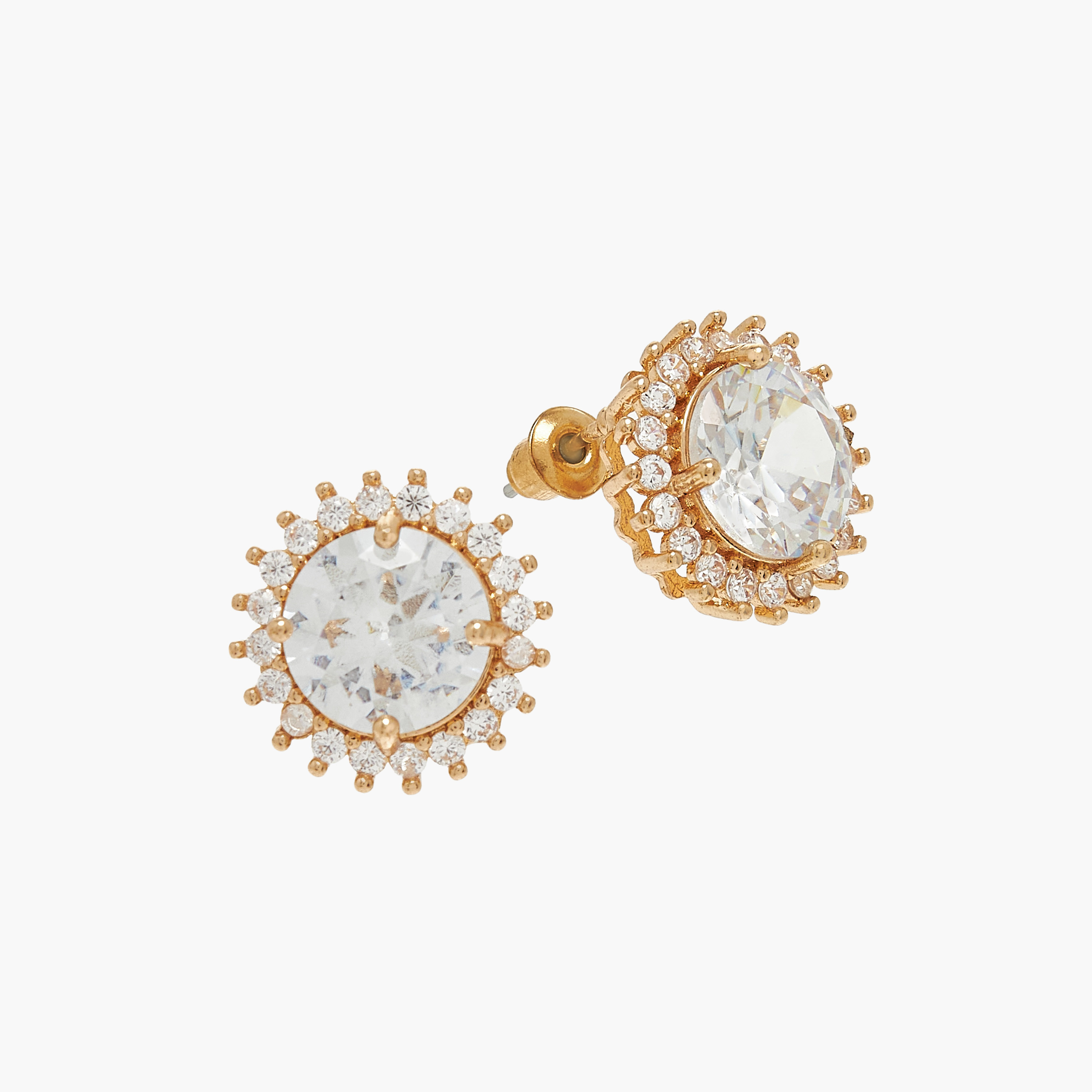 Cubic Zirconia Embellished Necklace and Earrings Set-women-watchesandjewellery-jewellery-jewellerysets-image-6