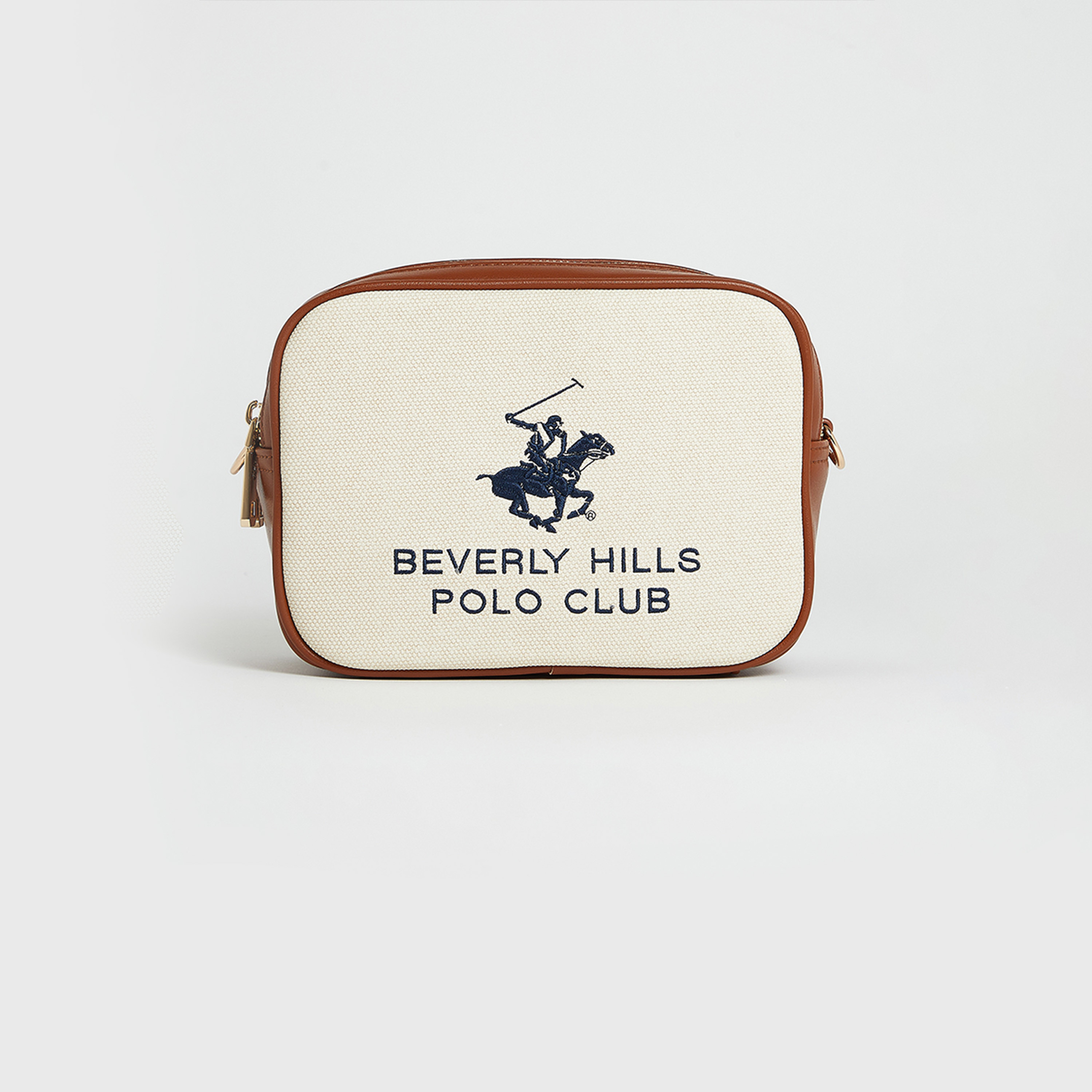 Shop Beverly Hills Polo Club Textured Crossbody Bag with Zip
