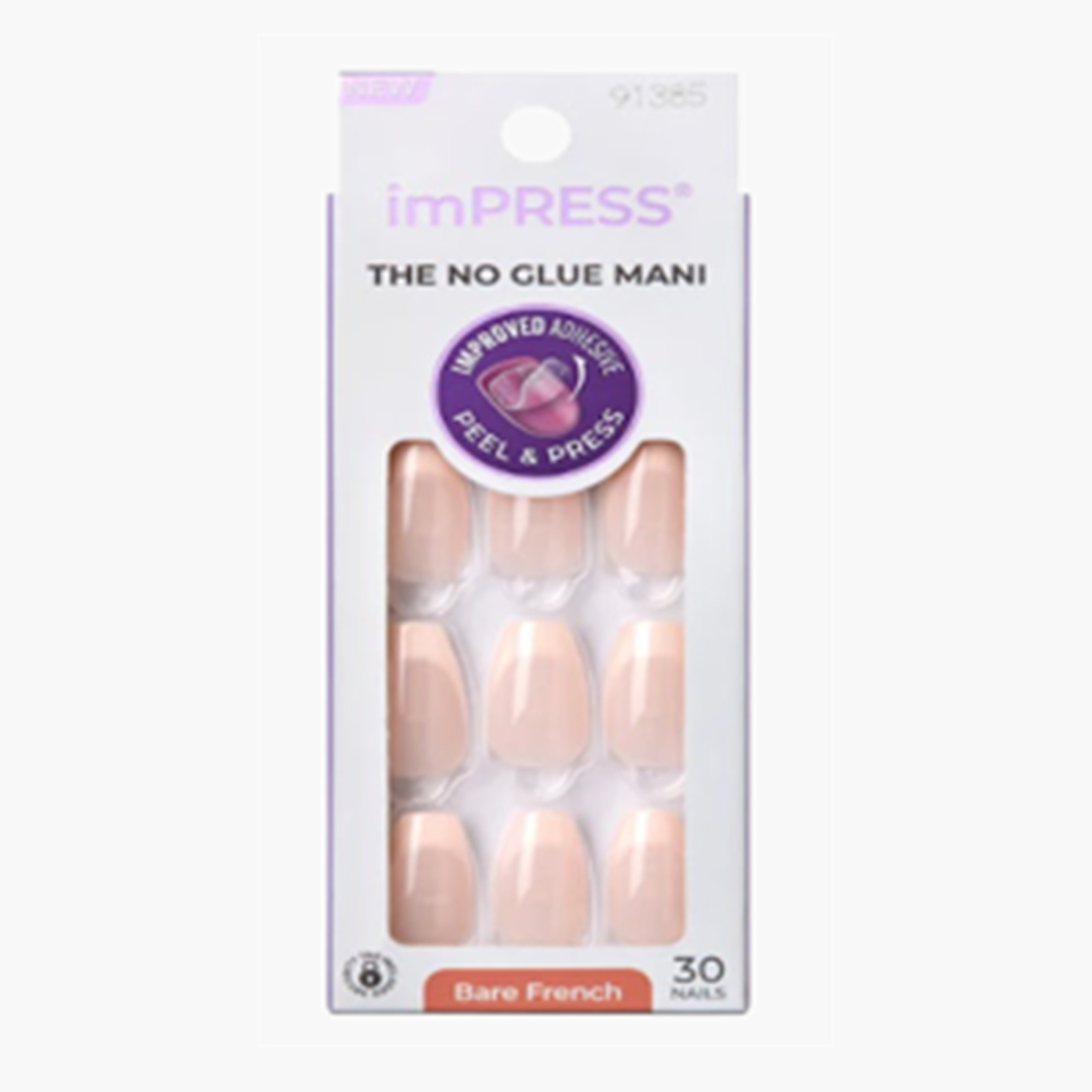 Kiss Cosmetics 30-Piece imPRESS Press On Nails Set-beautyandpersonalcare-makeup-nails-artificialnails-image-1