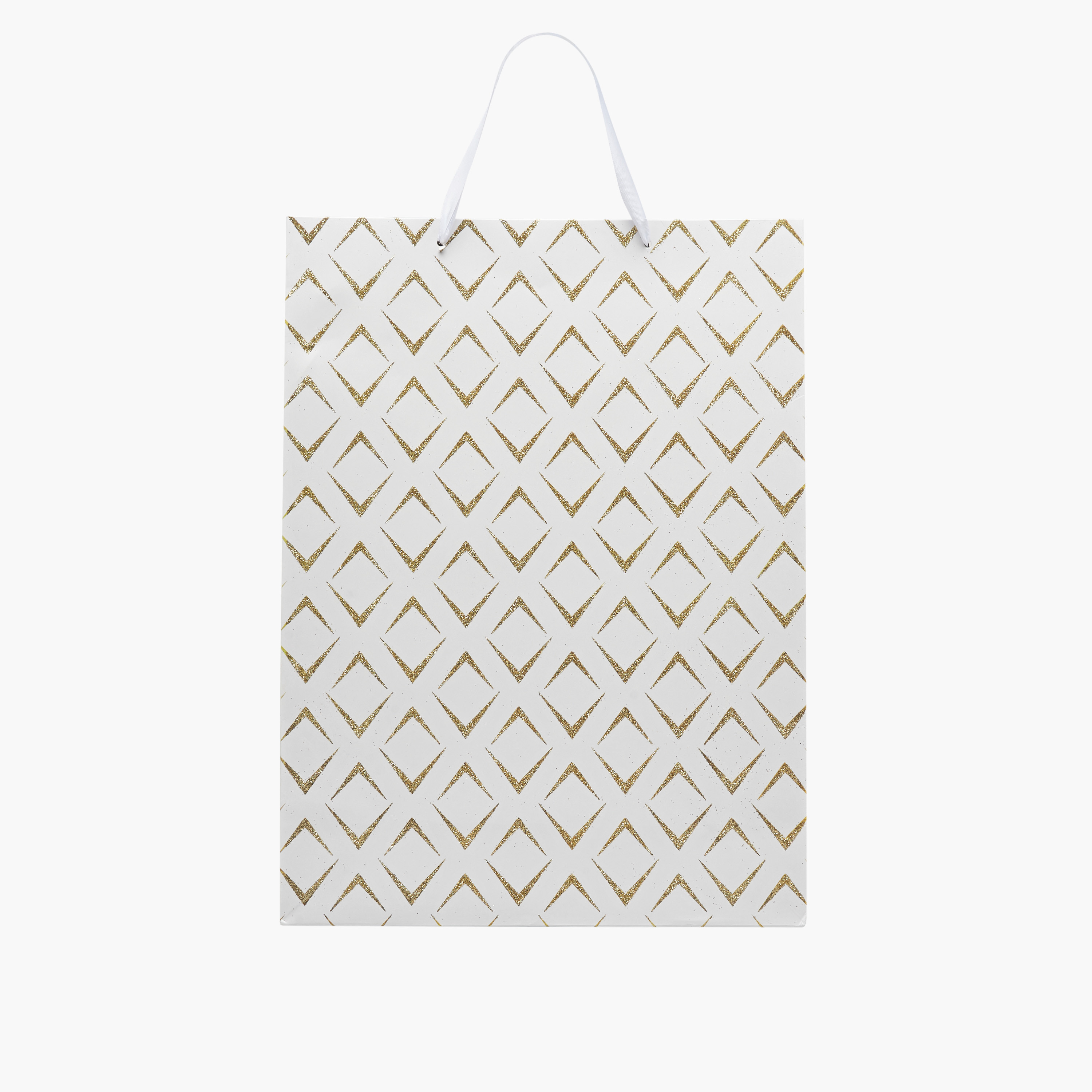 شنطة هدايا ورقية بطبعات - 31x42x12 سم-household-giftingaccessories-giftings-image-1