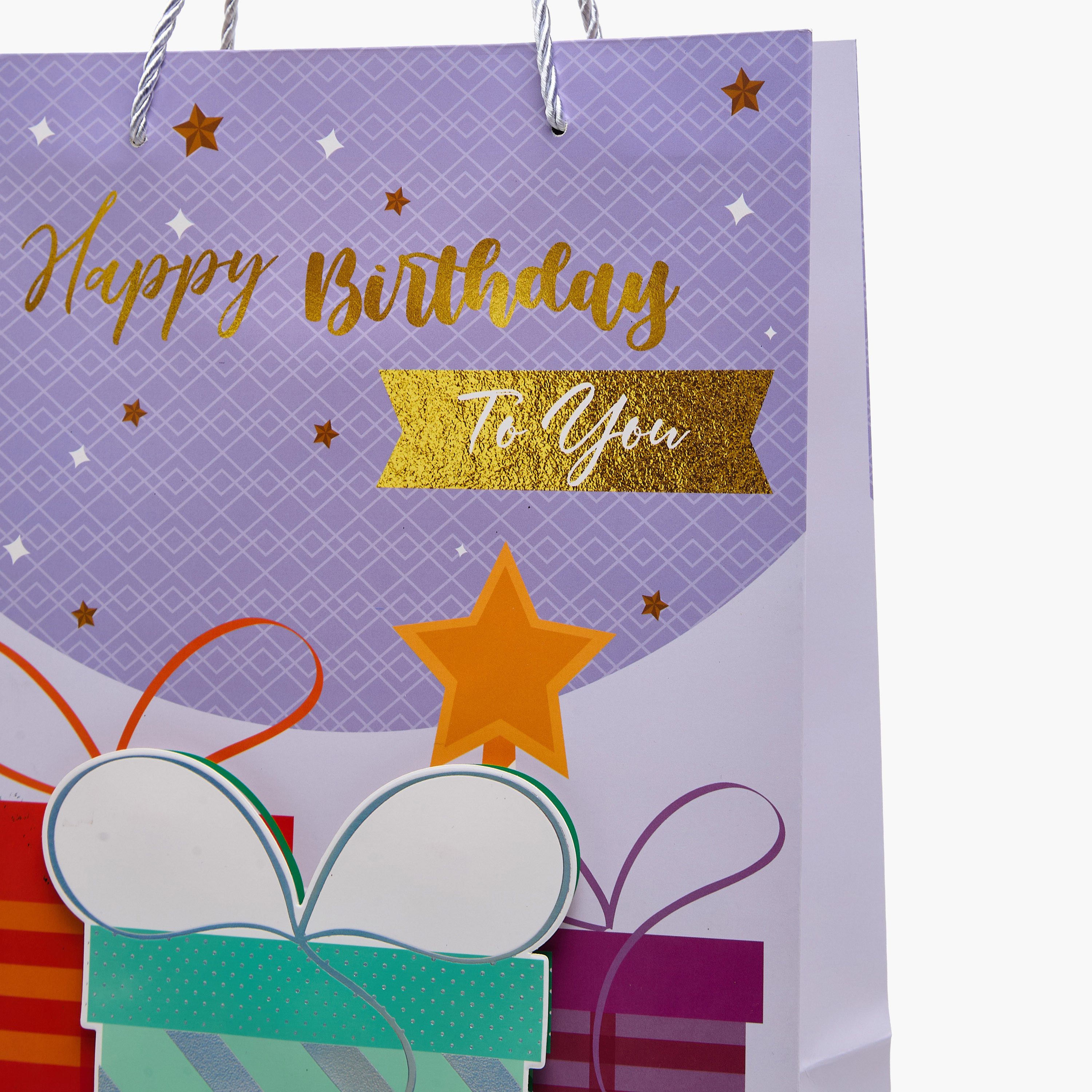 Happy Birthday Print Gift Bag with Handle-household-giftingaccessories-giftings-image-3