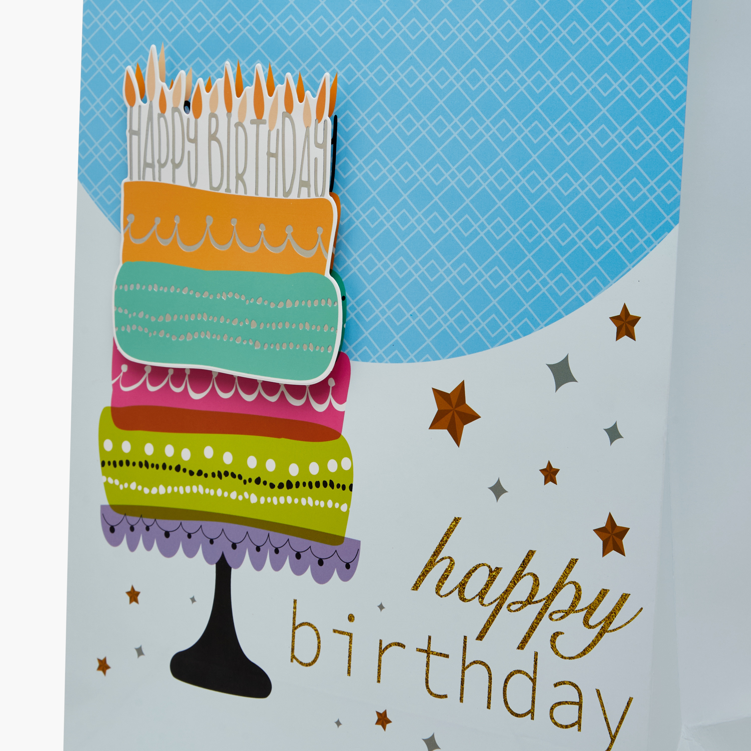 شنطة هدايا ورقية بطبعات - 30x42x12 سم-household-giftingaccessories-giftings-image-3
