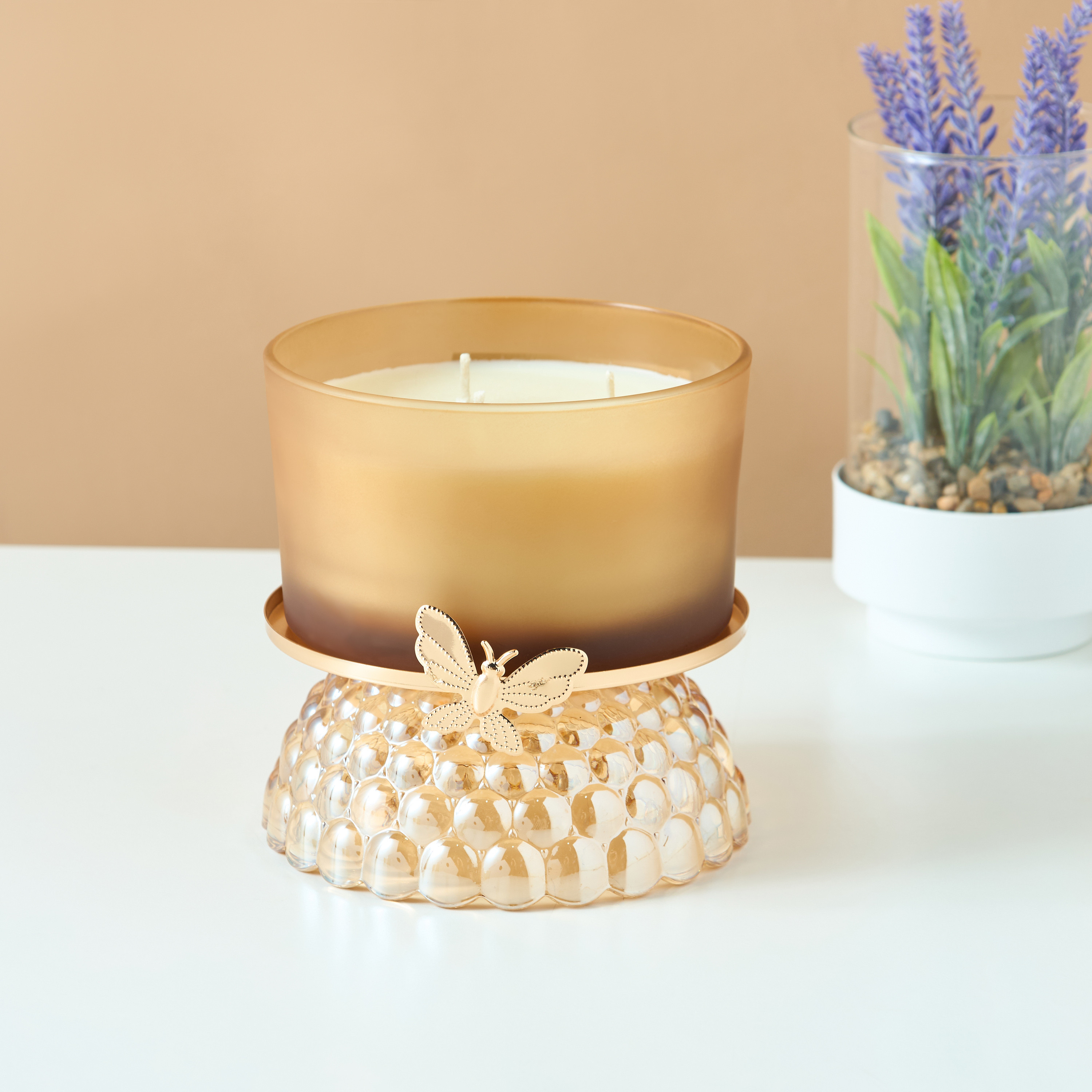 Leaf Candleholder - 7 cms-household-decor-candleholdersandlanterns-image-1