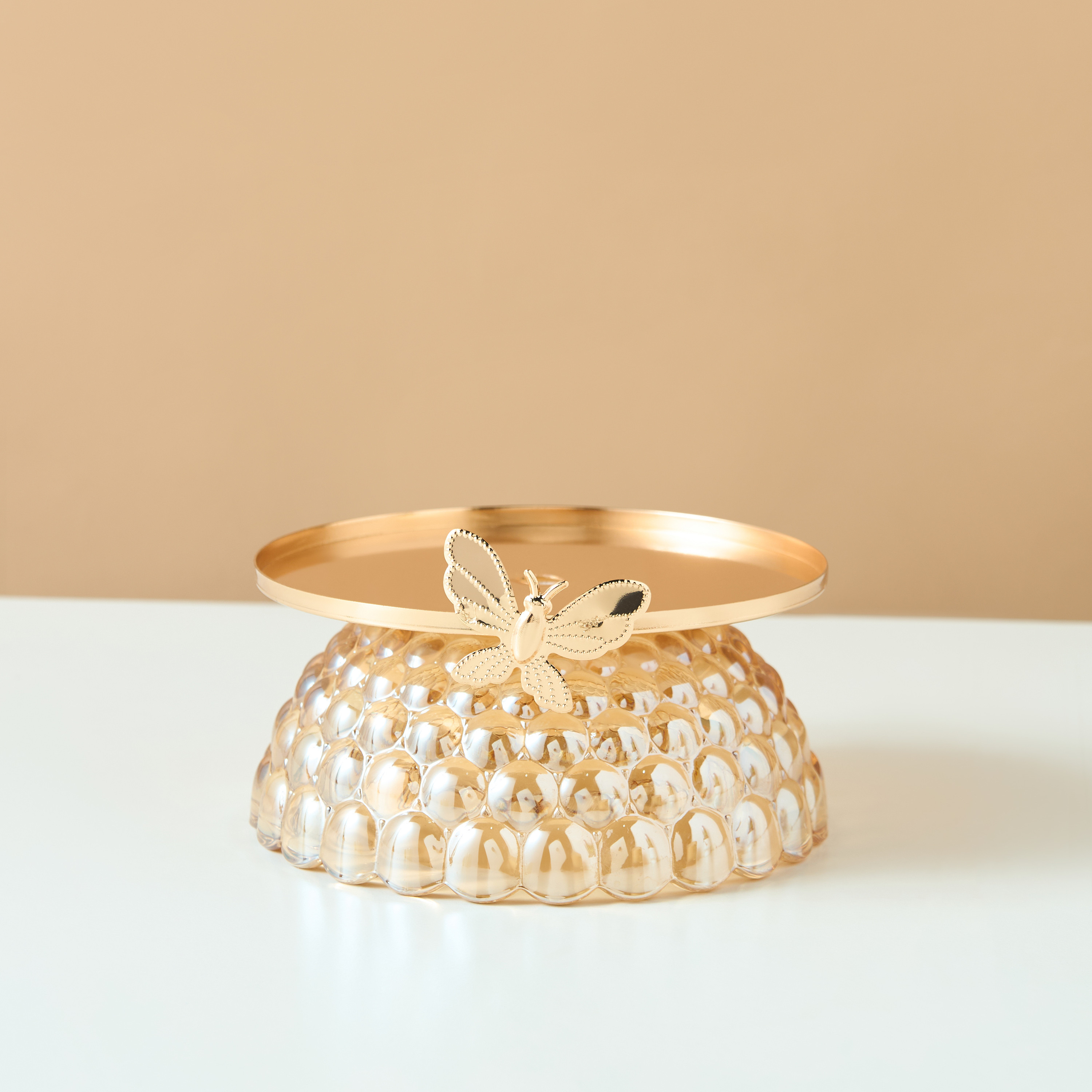Leaf Candleholder - 7 cms-household-decor-candleholdersandlanterns-image-2