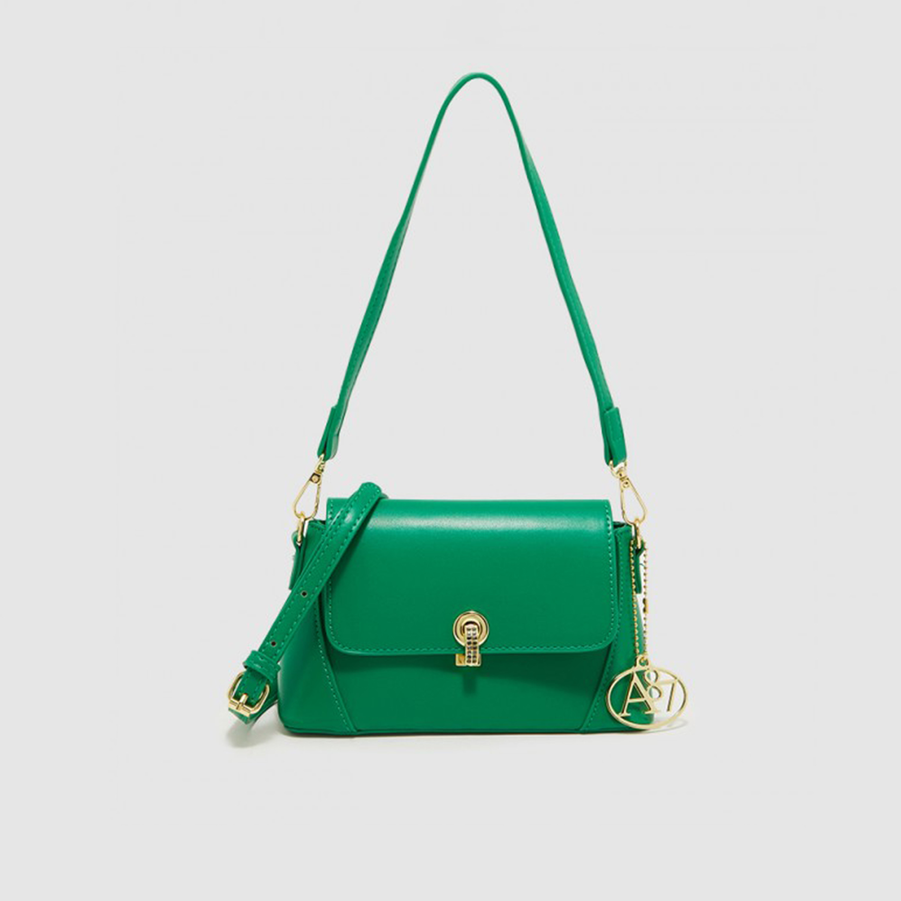 ايروبوستال- شنطة كتف بغطاء وحزام قابل للتعديل-women-bagsandwallets-handbags-image-1