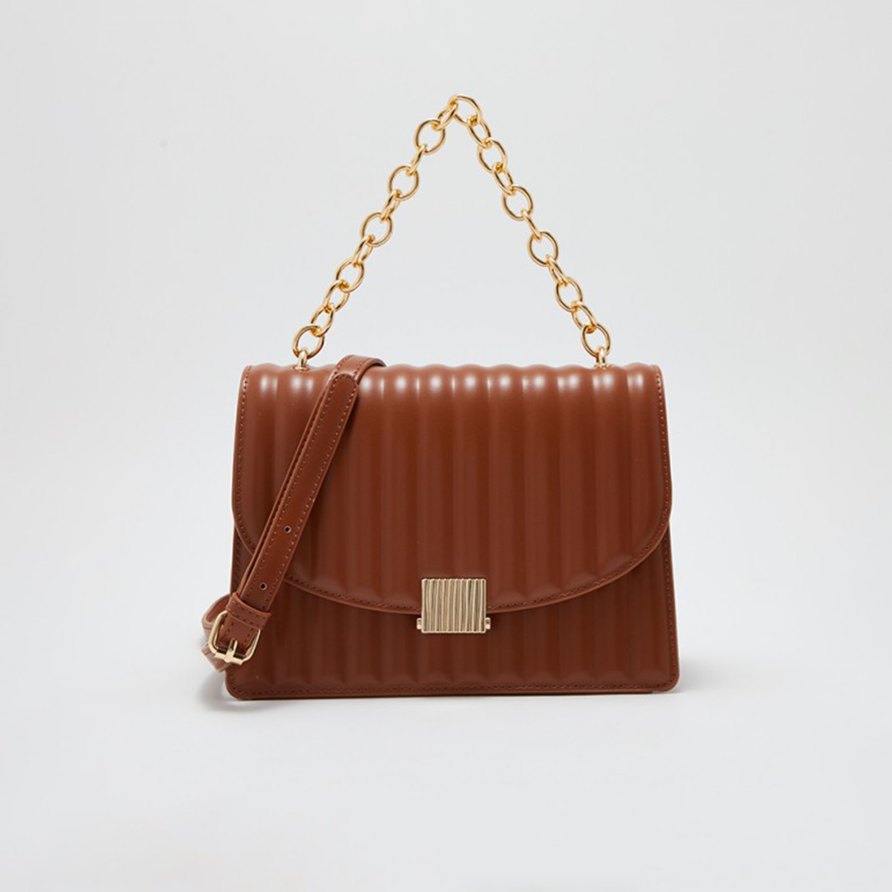 ايروبوستال- شنطة كروس بودي مبطنة مع غطاء وحزام قابل للتعديل-women-bagsandwallets-handbags-image-4