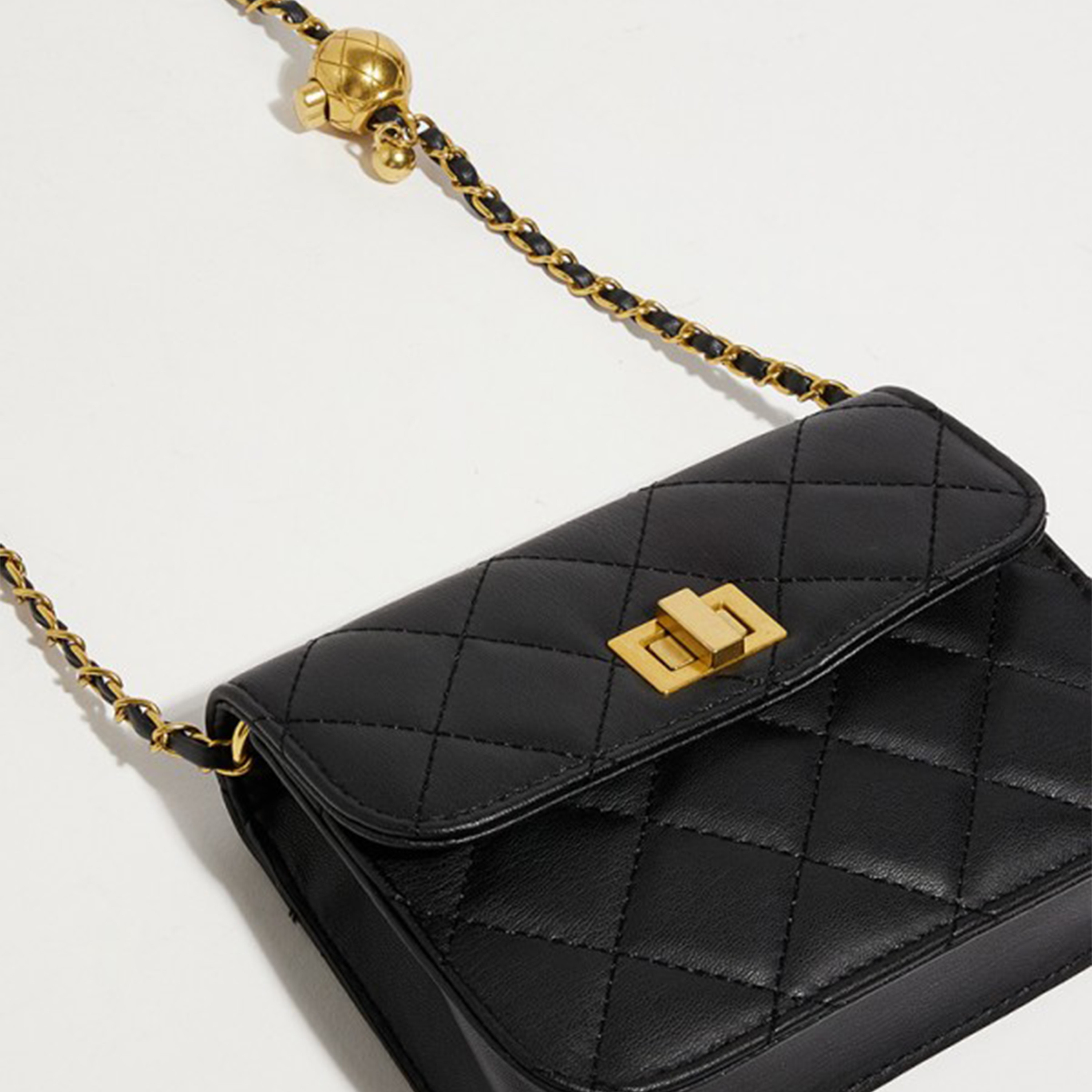 Aeropostale Aero Quilted Crossbody Bag with Twist Lock and Adjustable Strap-women-bagsandwallets-handbags-image-3