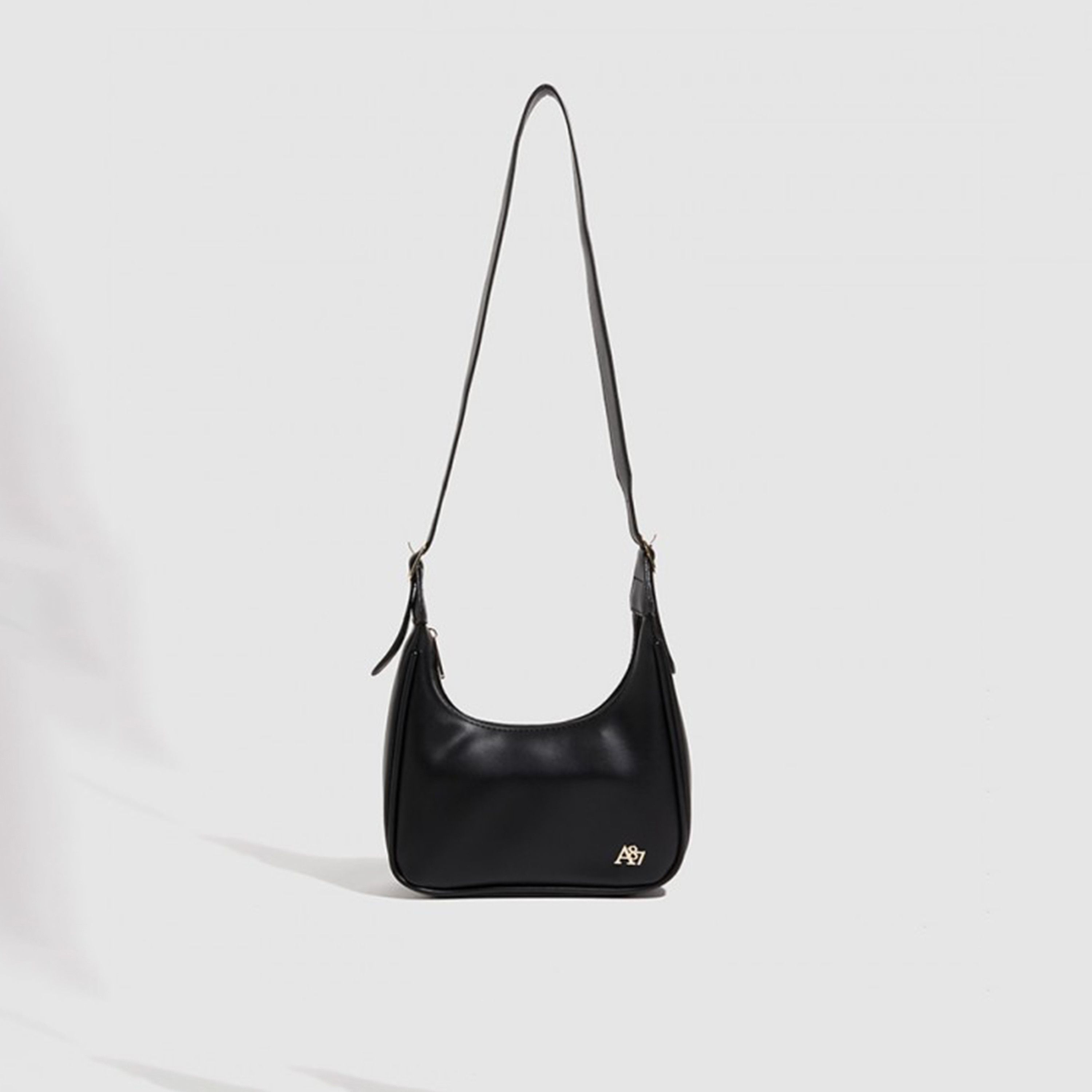 Aeropostale Aero Textured Crossbody Bag with Zipper and Adjustable Strap-women-bagsandwallets-handbags-image-1