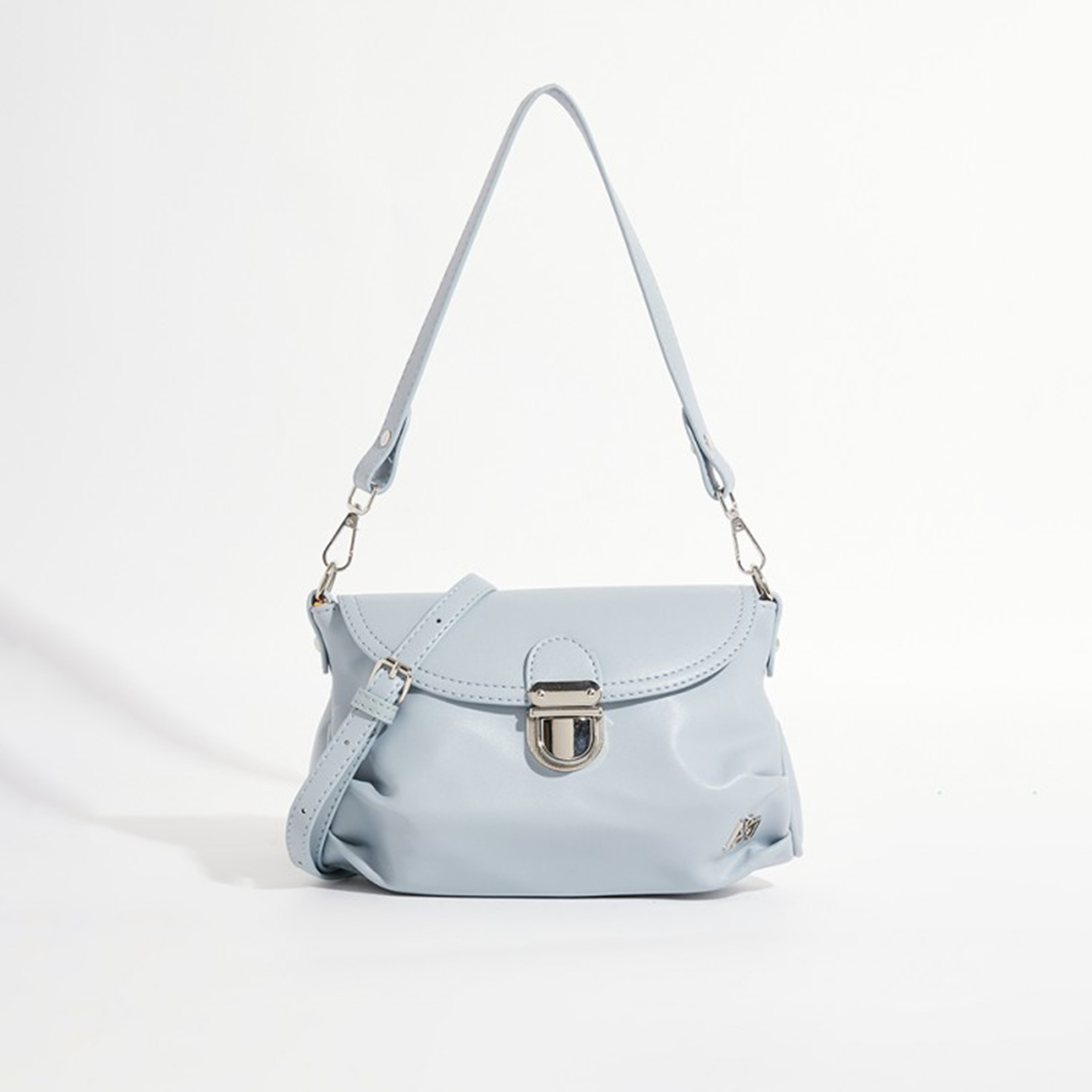 Aeropostale Aero Textured Shoulder Bag with Flap and Adjustable Strap-women-bagsandwallets-handbags-image-1