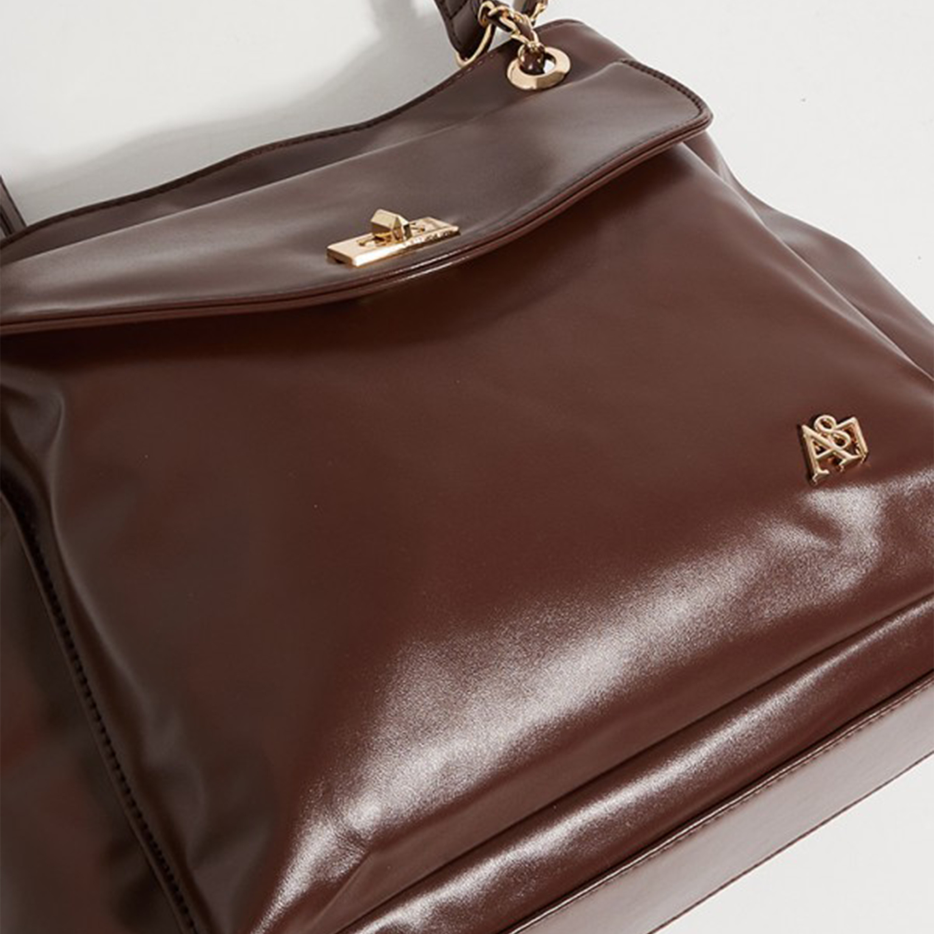 ايروبوستال- شنطة كتف بسحاب وحزام قابل للتعديل-women-bagsandwallets-handbags-image-6