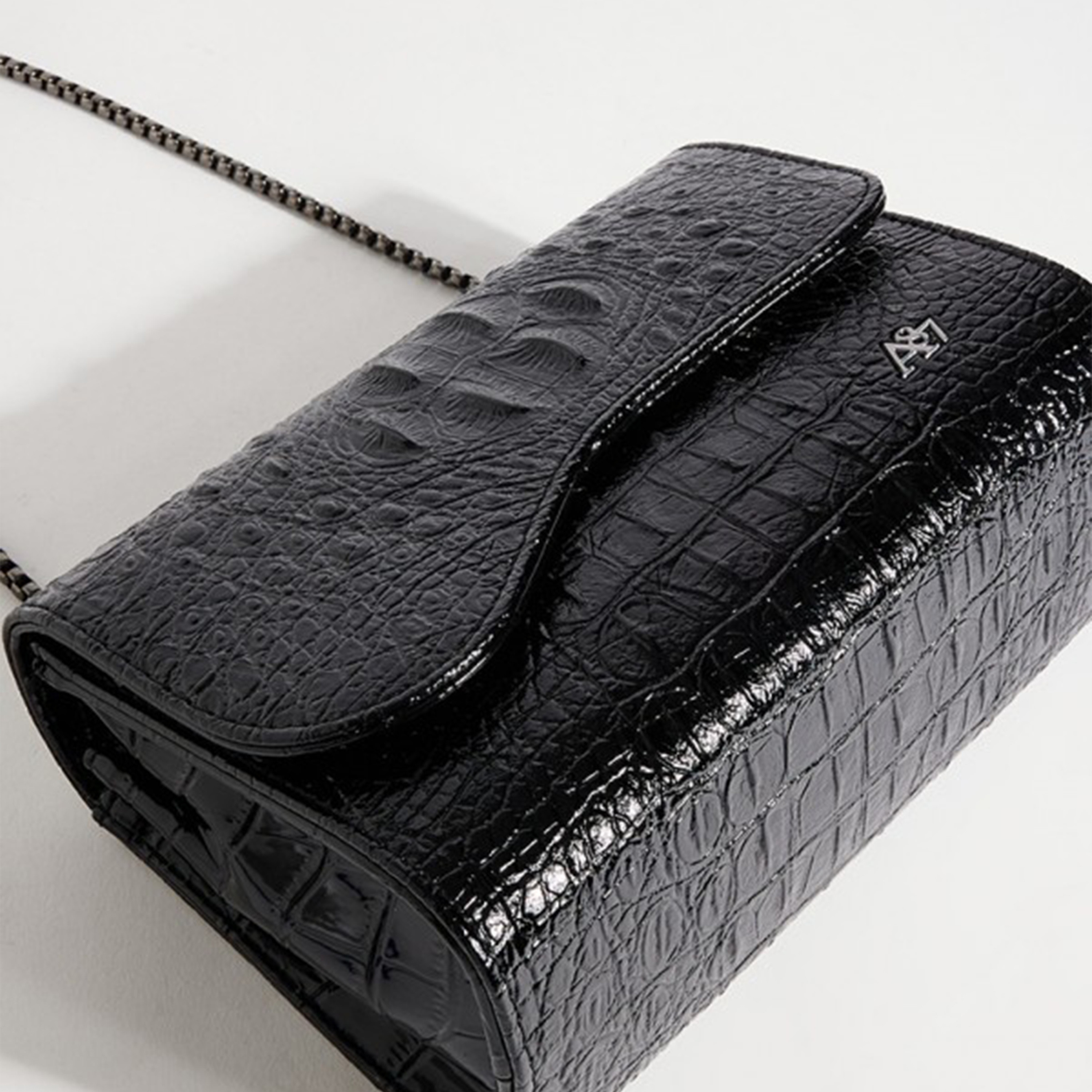 Aeropostale Aero Textured Shoulder Bag with Flap-women-bagsandwallets-handbags-image-3