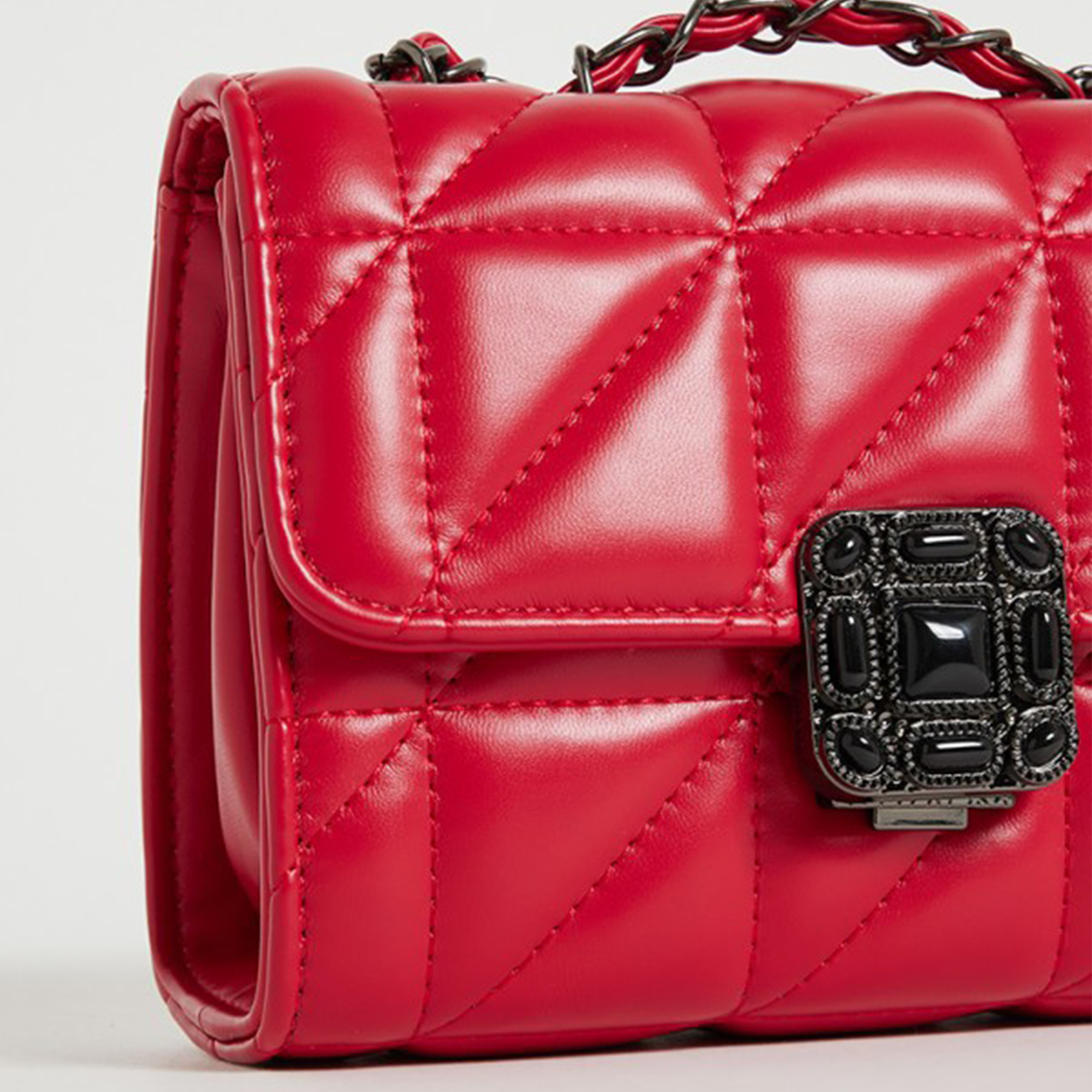 ايروبوستال- شنطة كتف مبطنة مع غطاء وحزام قابل للتغطية-women-bagsandwallets-handbags-image-3