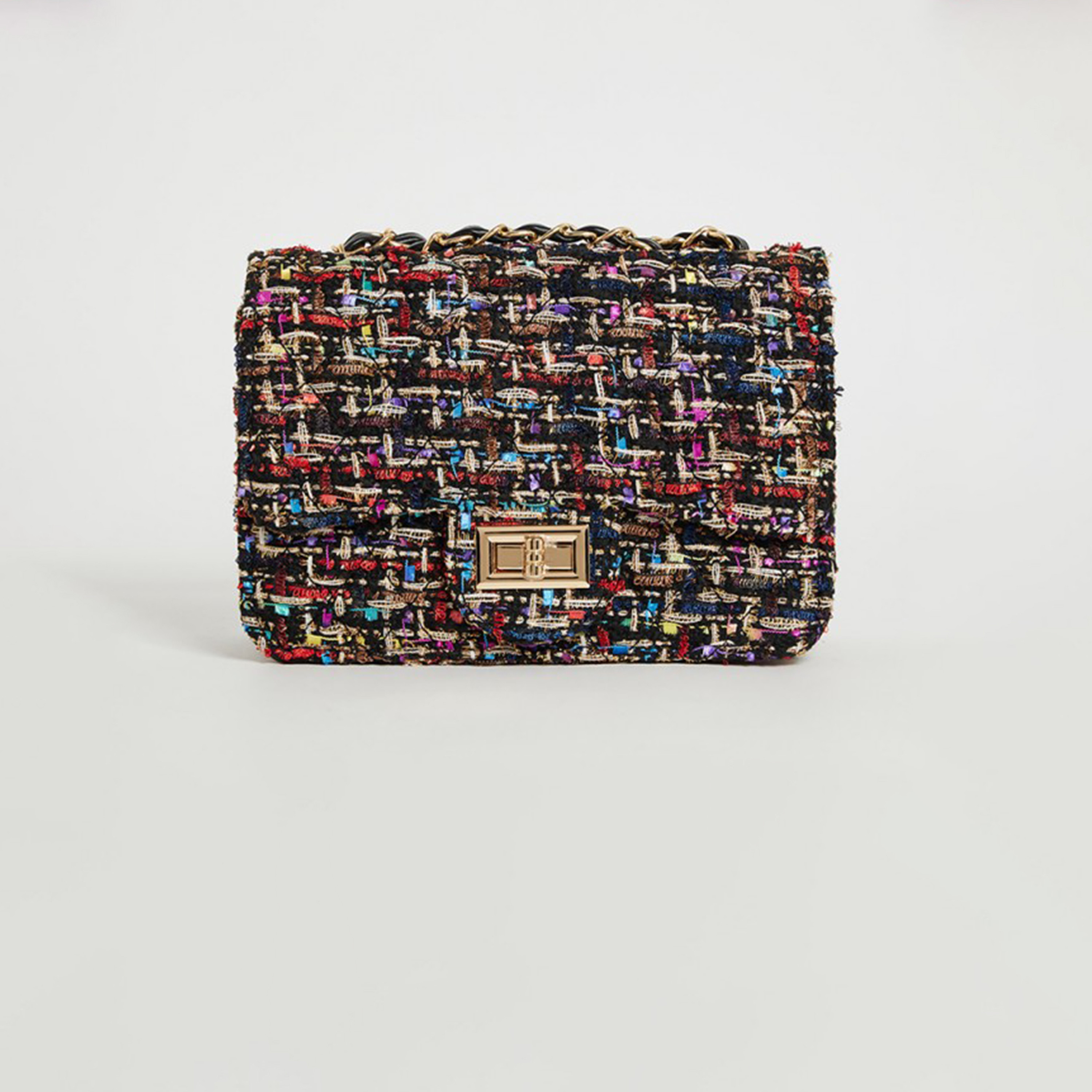 Aeropostale Aero Textured Shoulder Bag with Twist Lock and Covertable strap-women-bagsandwallets-handbags-image-1